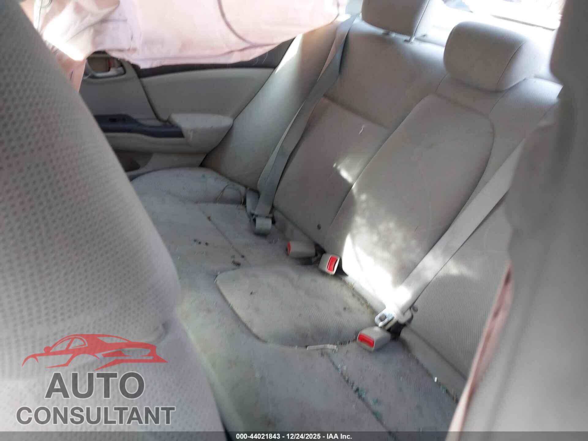 HONDA CIVIC 2012 - 19XFB2F5XCE016026