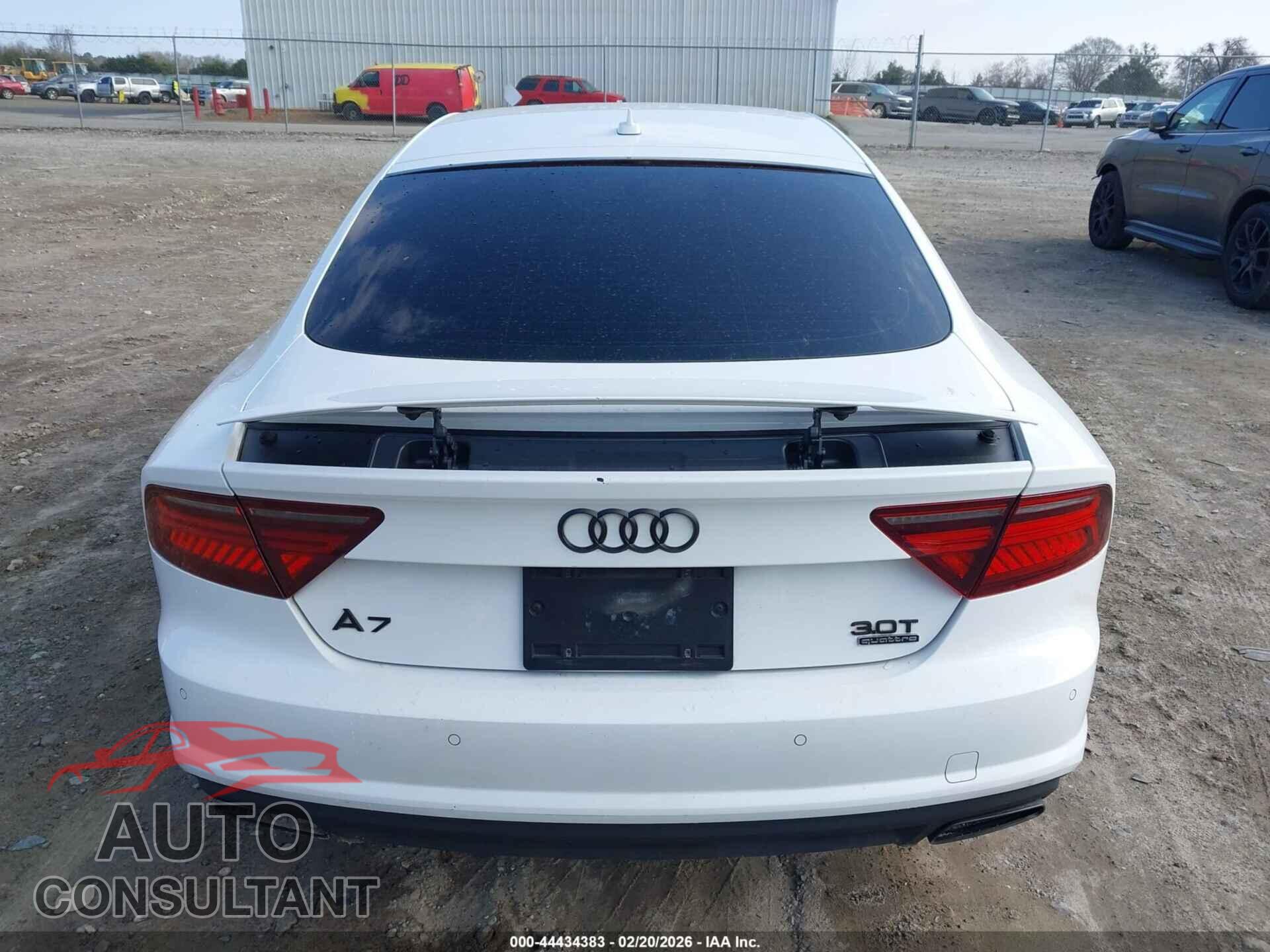 AUDI A7 2016 - WAU2GAFC2GN013743