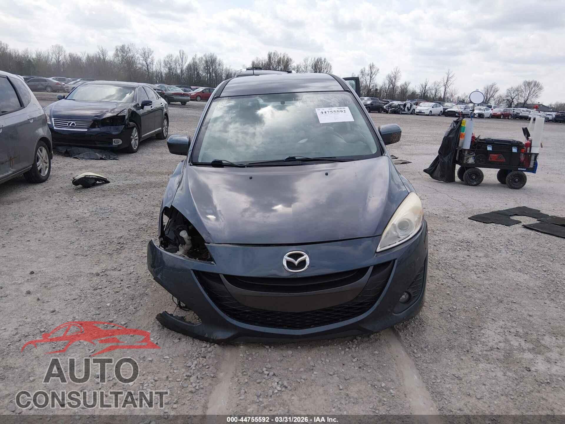 MAZDA MAZDA5 2012 - JM1CW2CL7C0128494