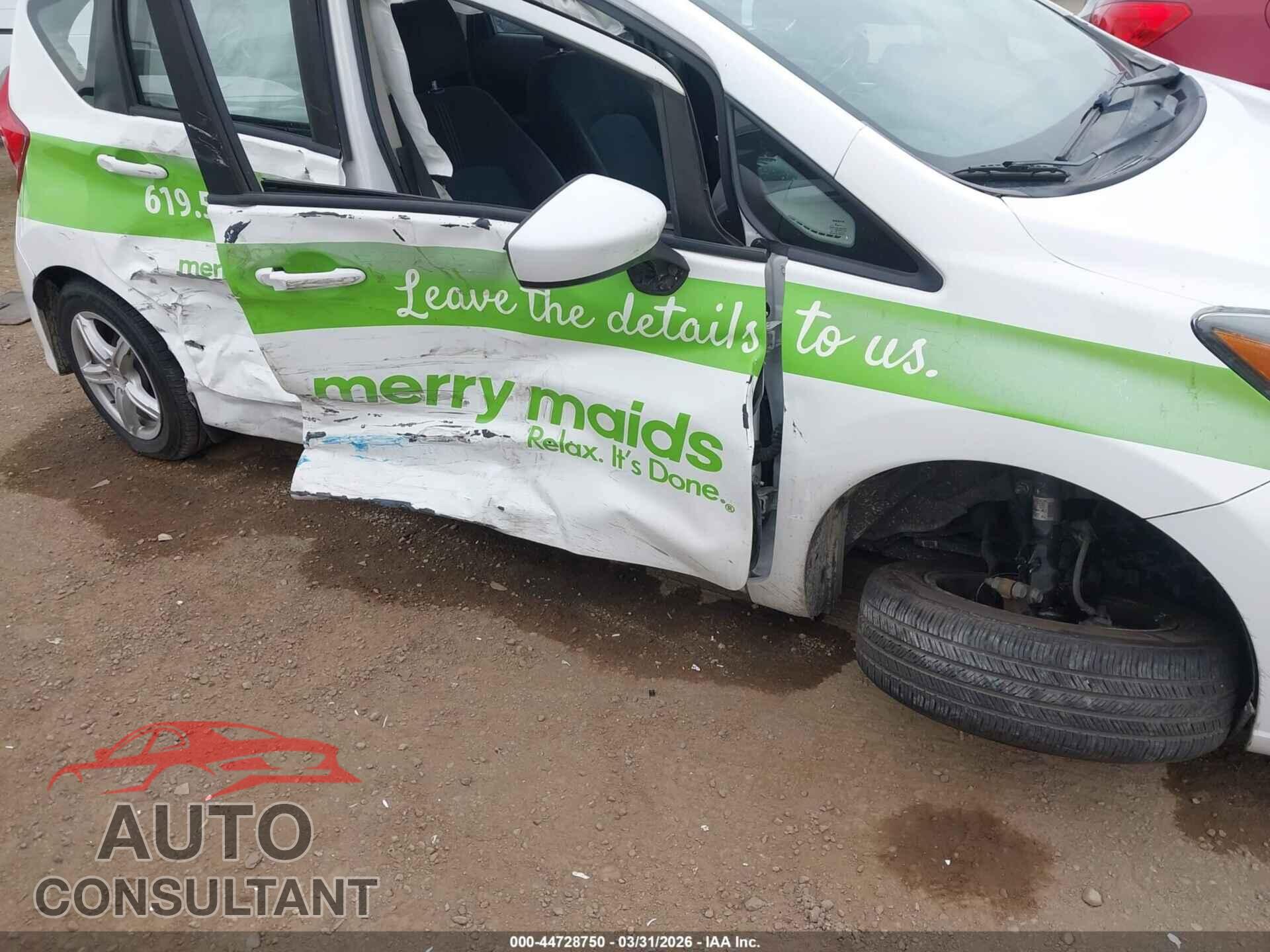 NISSAN VERSA NOTE 2017 - 3N1CE2CP9HL368875