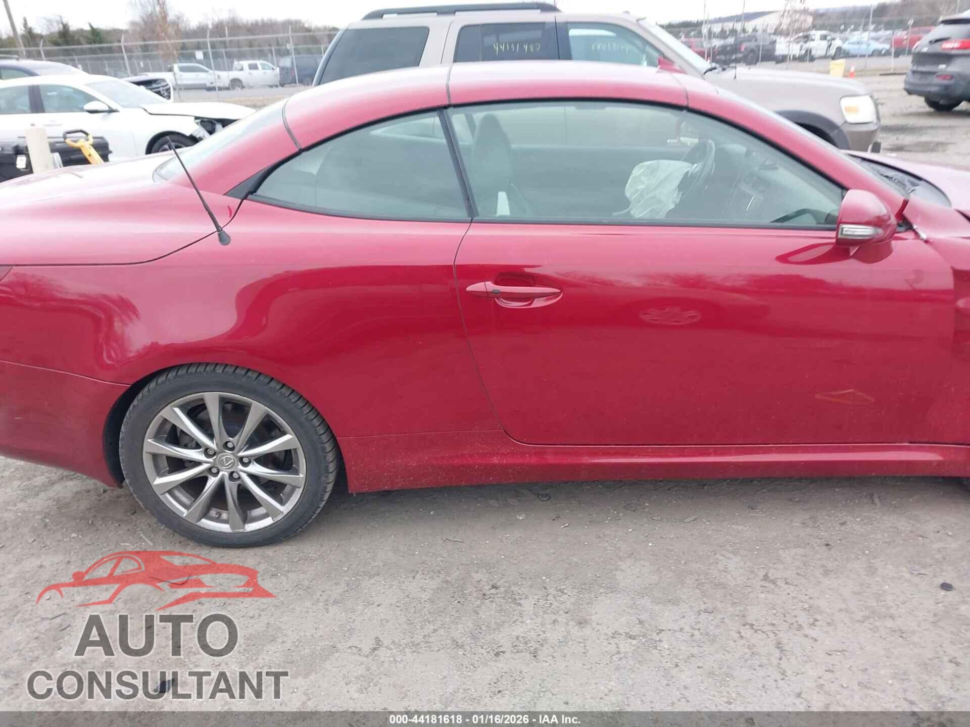 LEXUS IS 250C 2014 - JTHFF2C2XE2531735