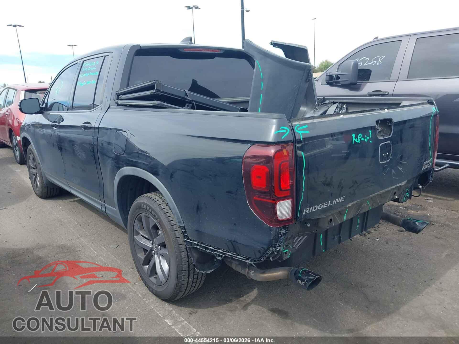 HONDA RIDGELINE 2021 - 5FPYK3F18MB003497