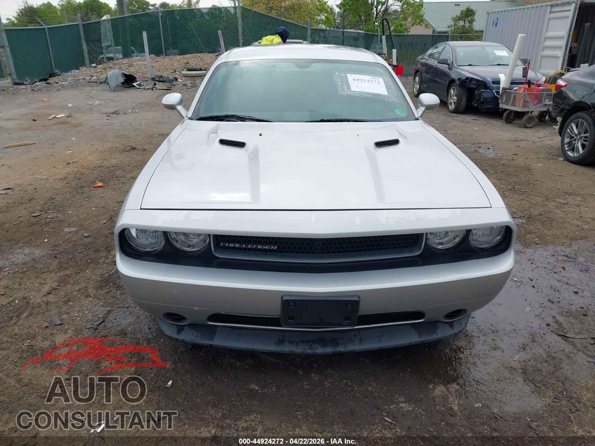 DODGE CHALLENGER 2012 - 2C3CDYAG0CH118064
