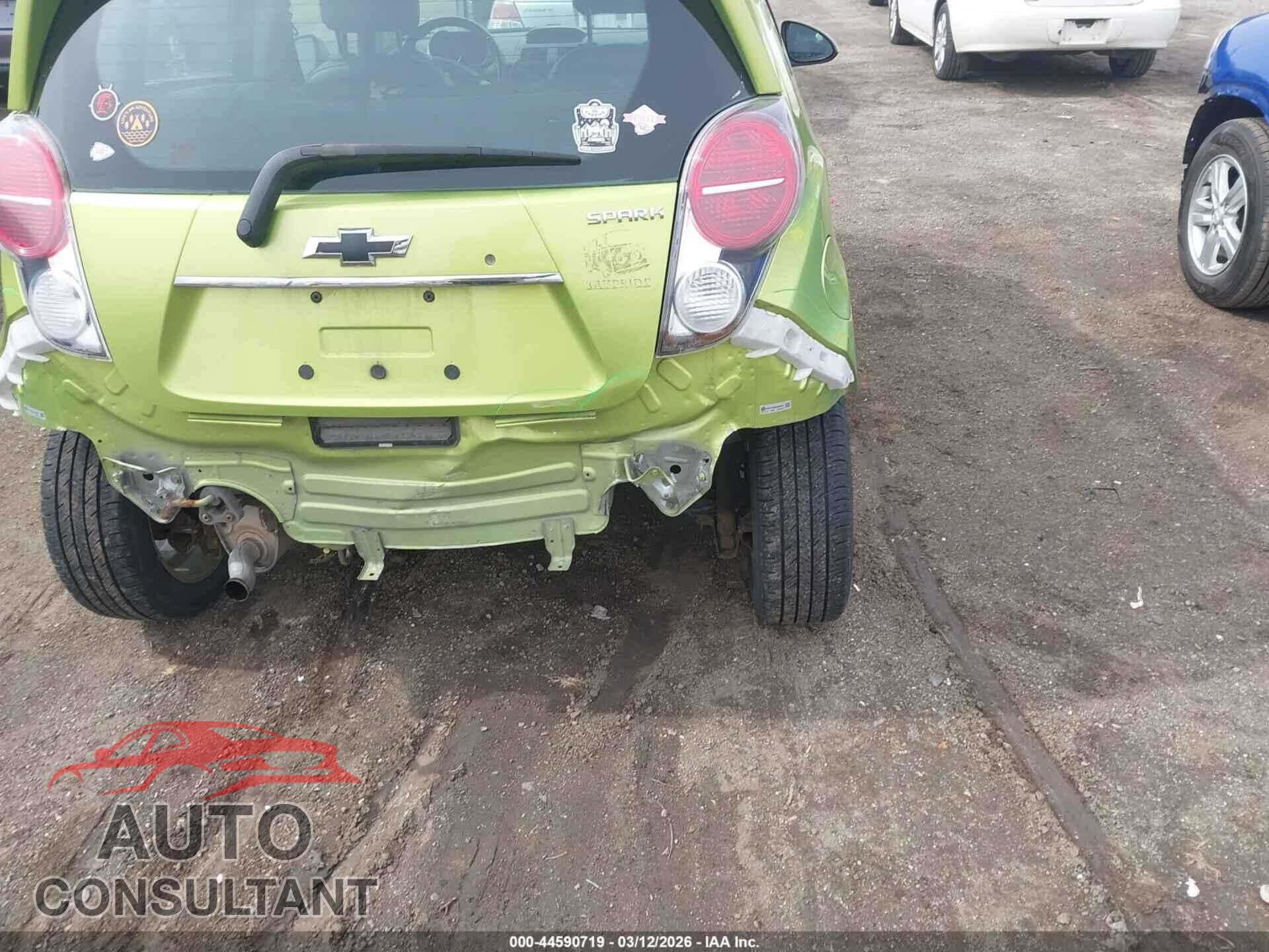 CHEVROLET SPARK 2013 - KL8CF6S96DC505855