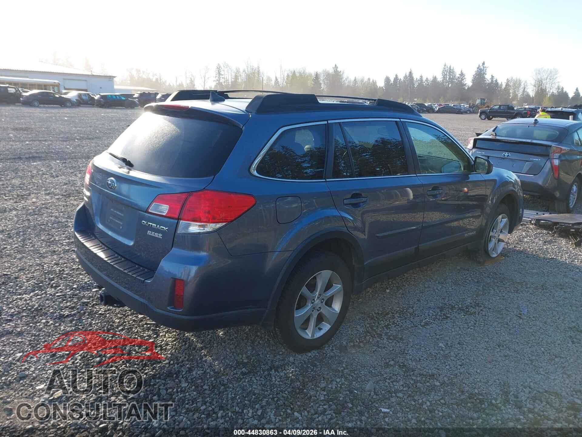 SUBARU OUTBACK 2014 - 4S4BRBLC0E3286725