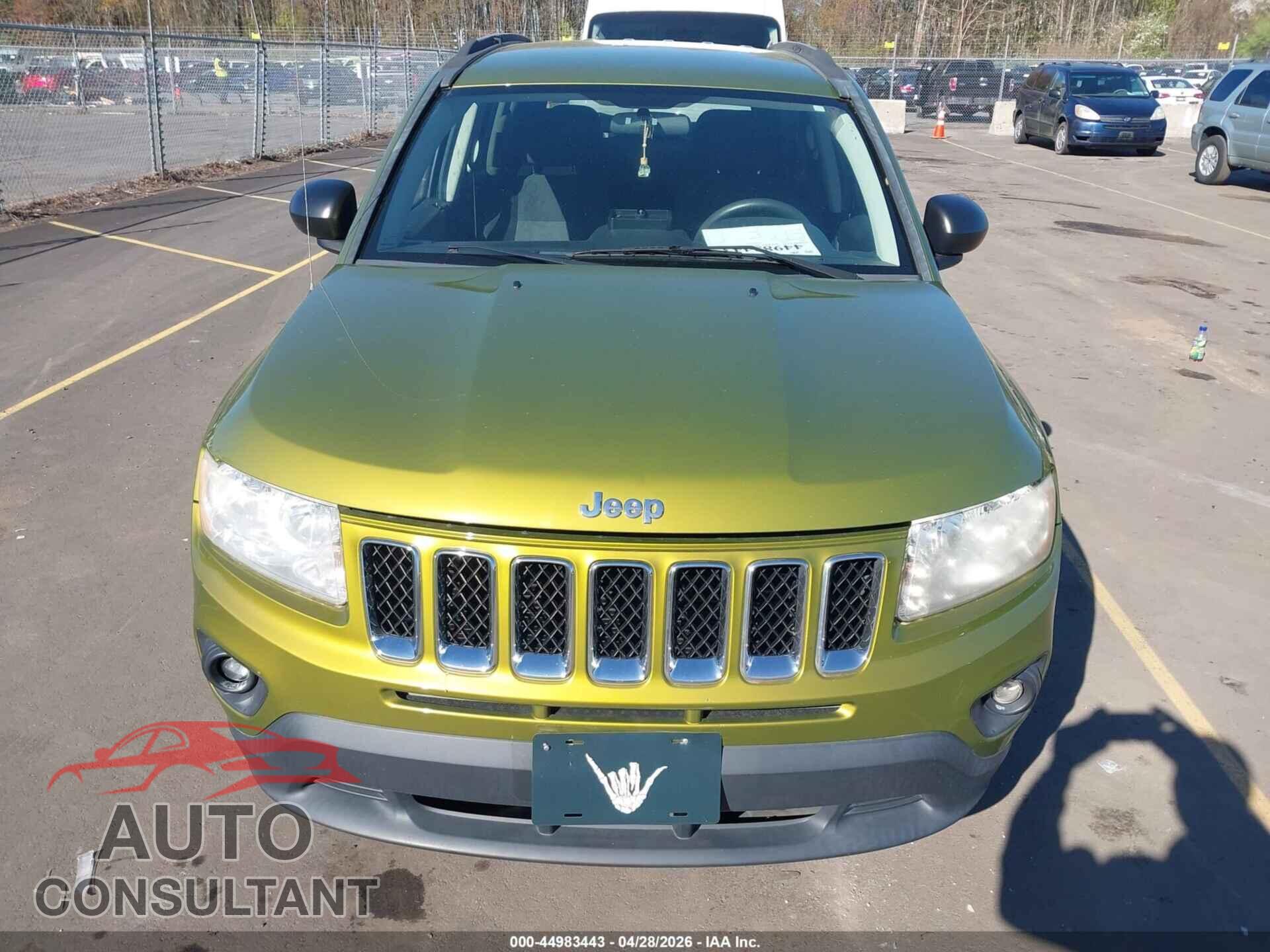 JEEP COMPASS 2012 - 1C4NJDBB2CD562472
