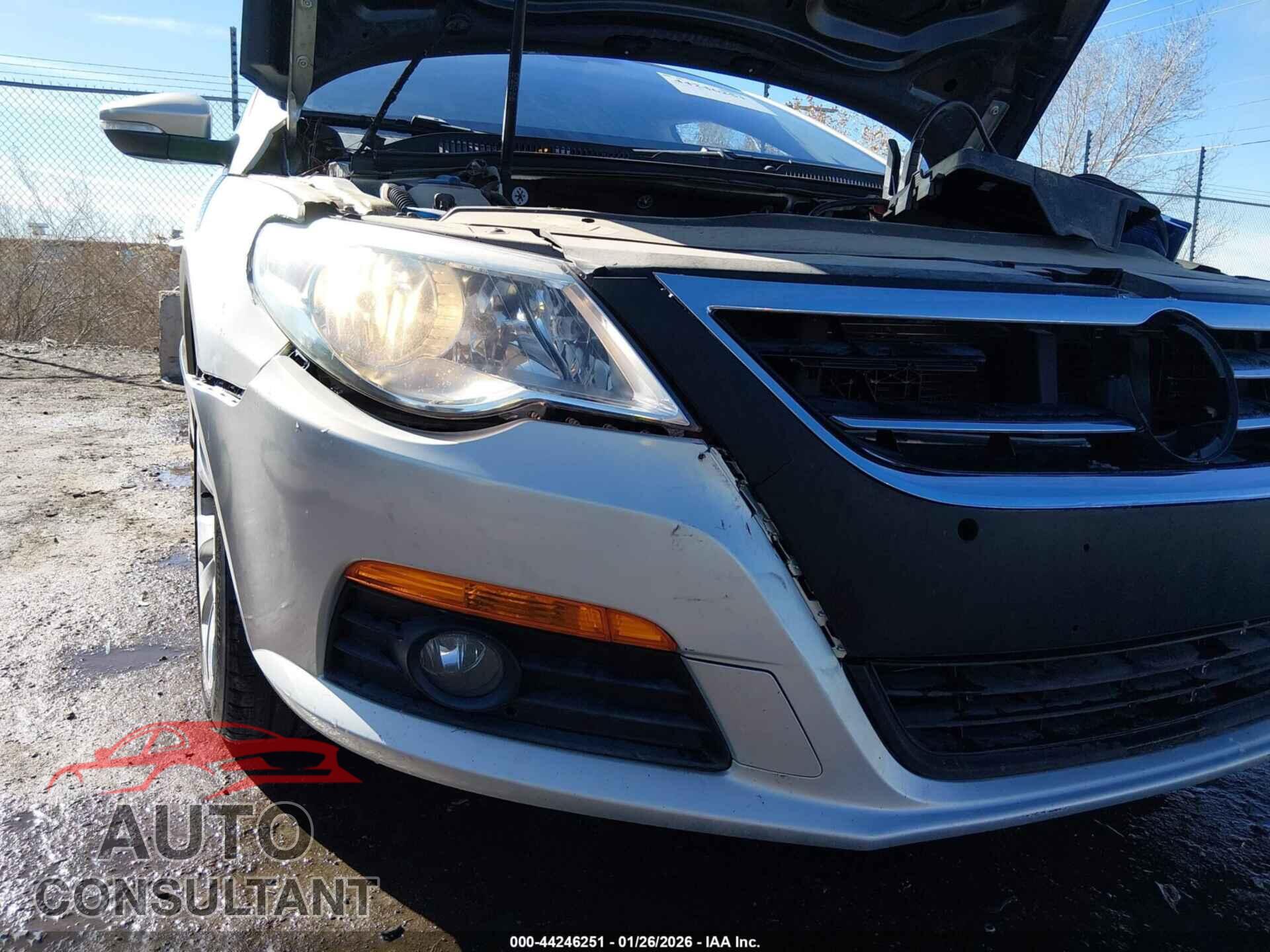 VOLKSWAGEN CC 2009 - WVWML73C49E540698