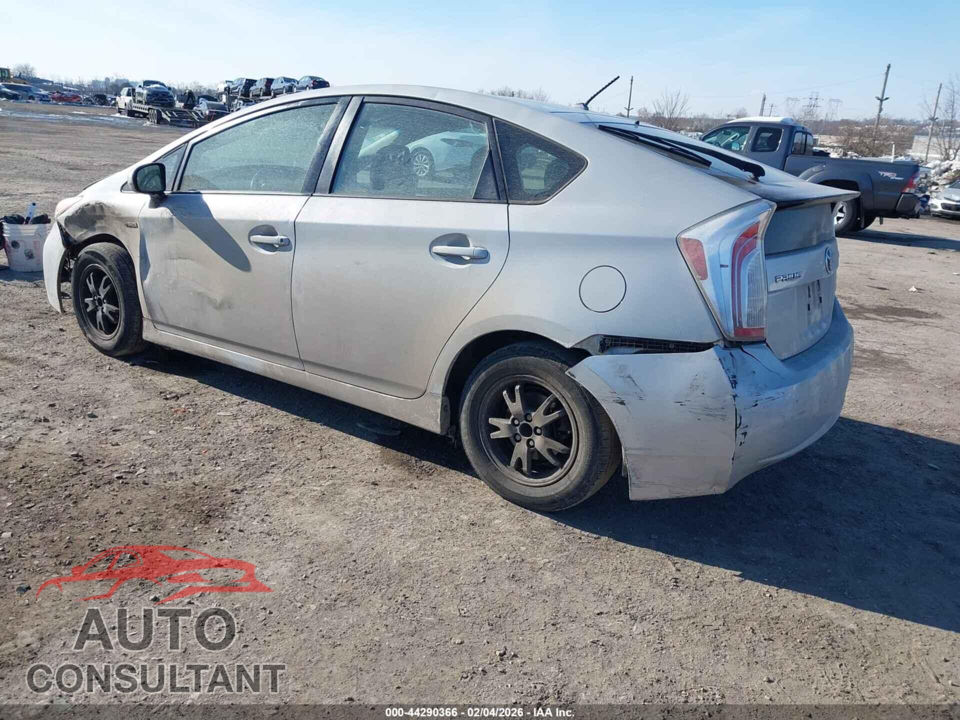 TOYOTA PRIUS 2012 - JTDKN3DUXC1489403