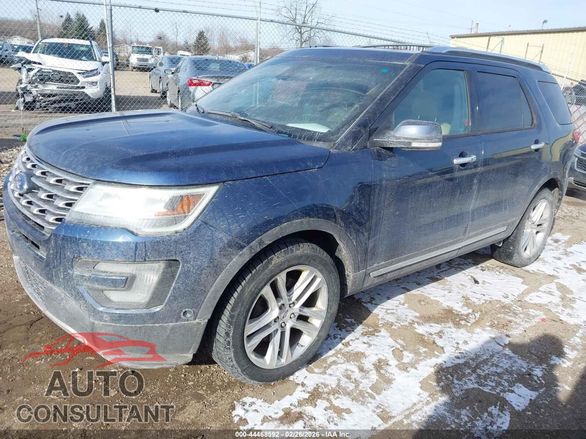 FORD EXPLORER 2017 - 1FM5K8F83HGA28336