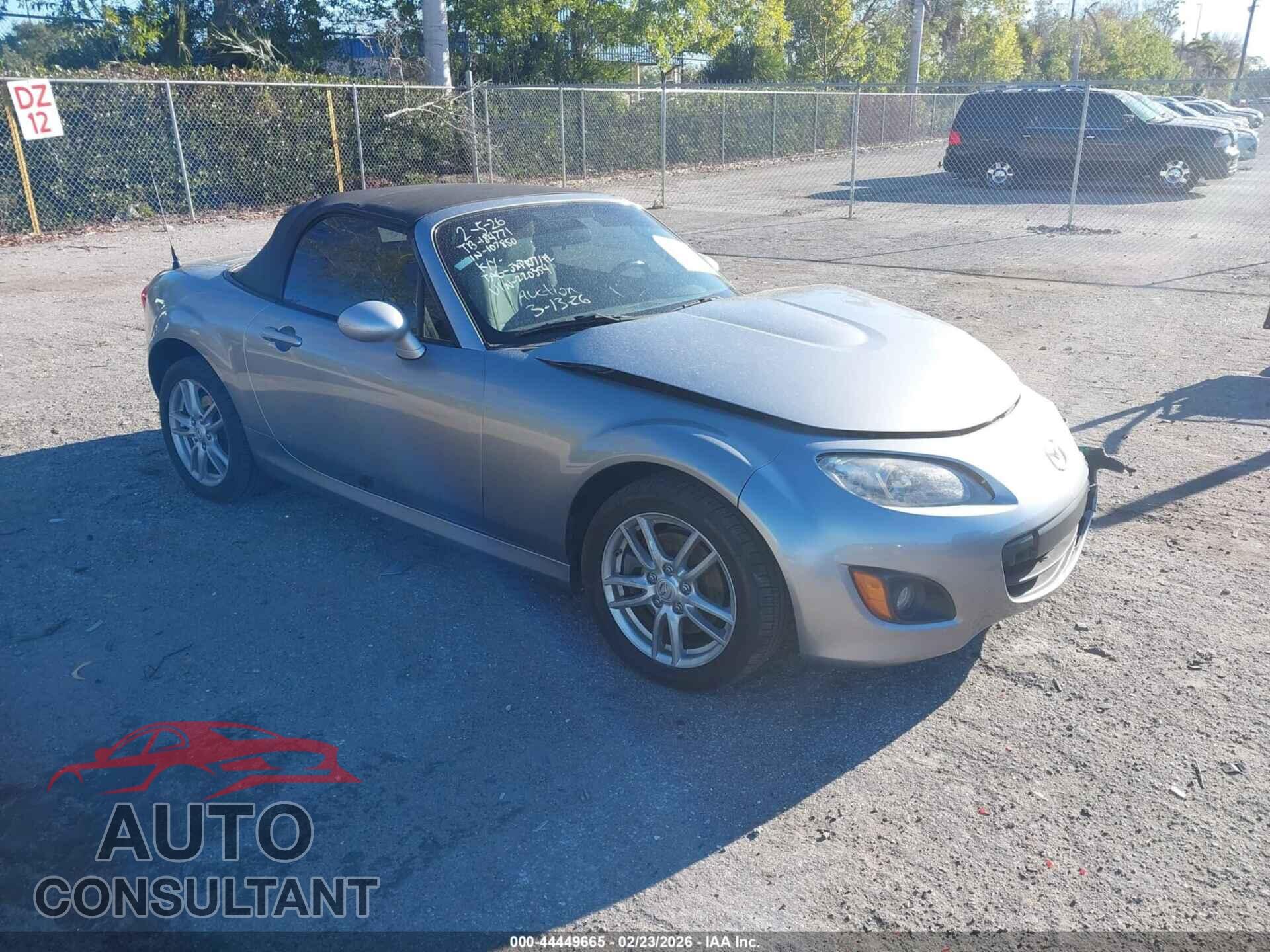 MAZDA MX-5 MIATA 2012 - JM1NC2JF4C0220354