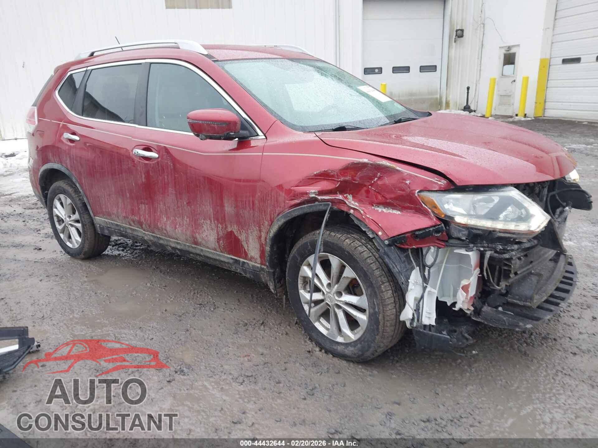 NISSAN ROGUE 2016 - 5N1AT2MVXGC831040