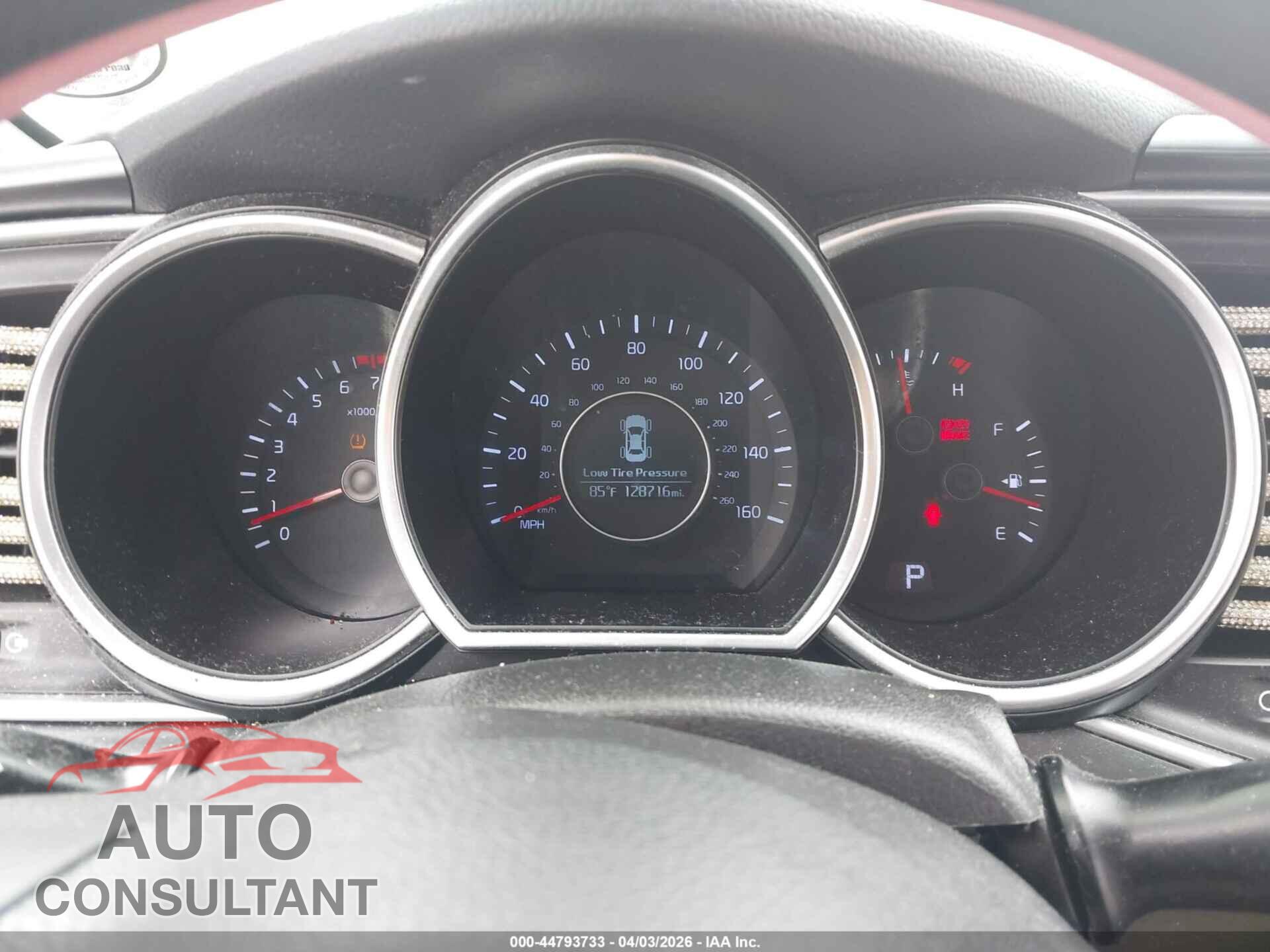 KIA OPTIMA 2015 - KNAGM4A76F5586542
