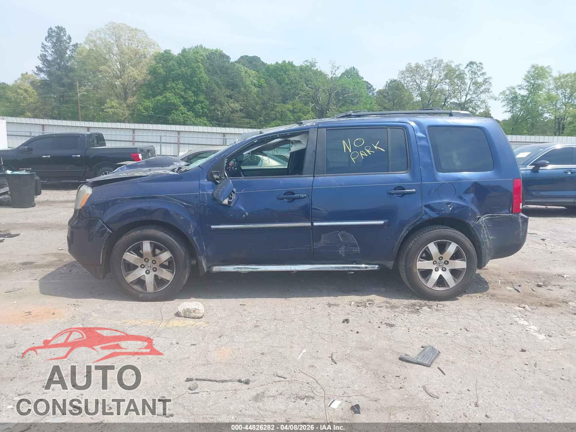 HONDA PILOT 2013 - 5FNYF3H97DB014751