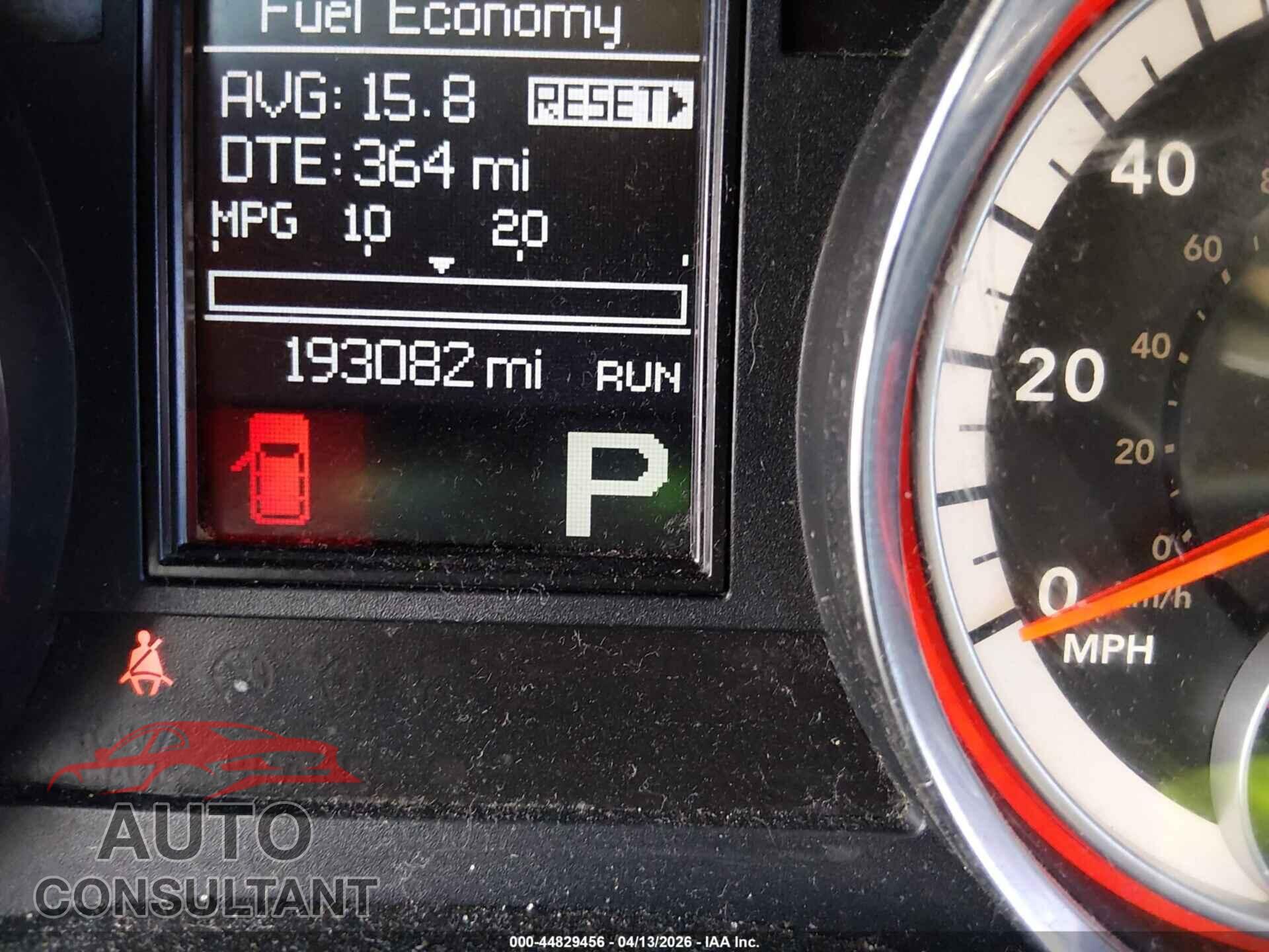 DODGE DURANGO 2011 - 1D4SE5GT2BC594652