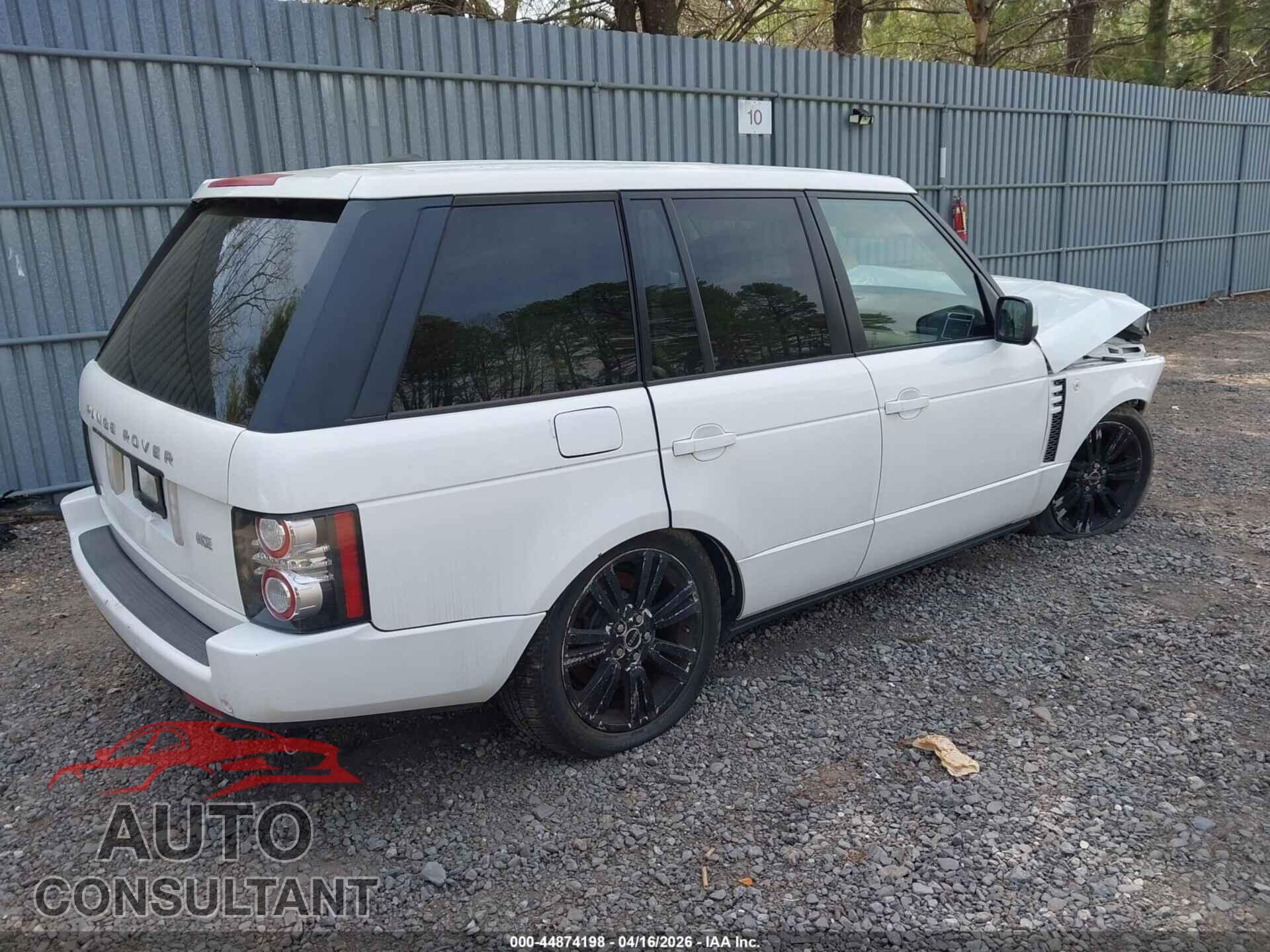 LAND ROVER RANGE ROVER 2012 - SALMF1D45CA388143