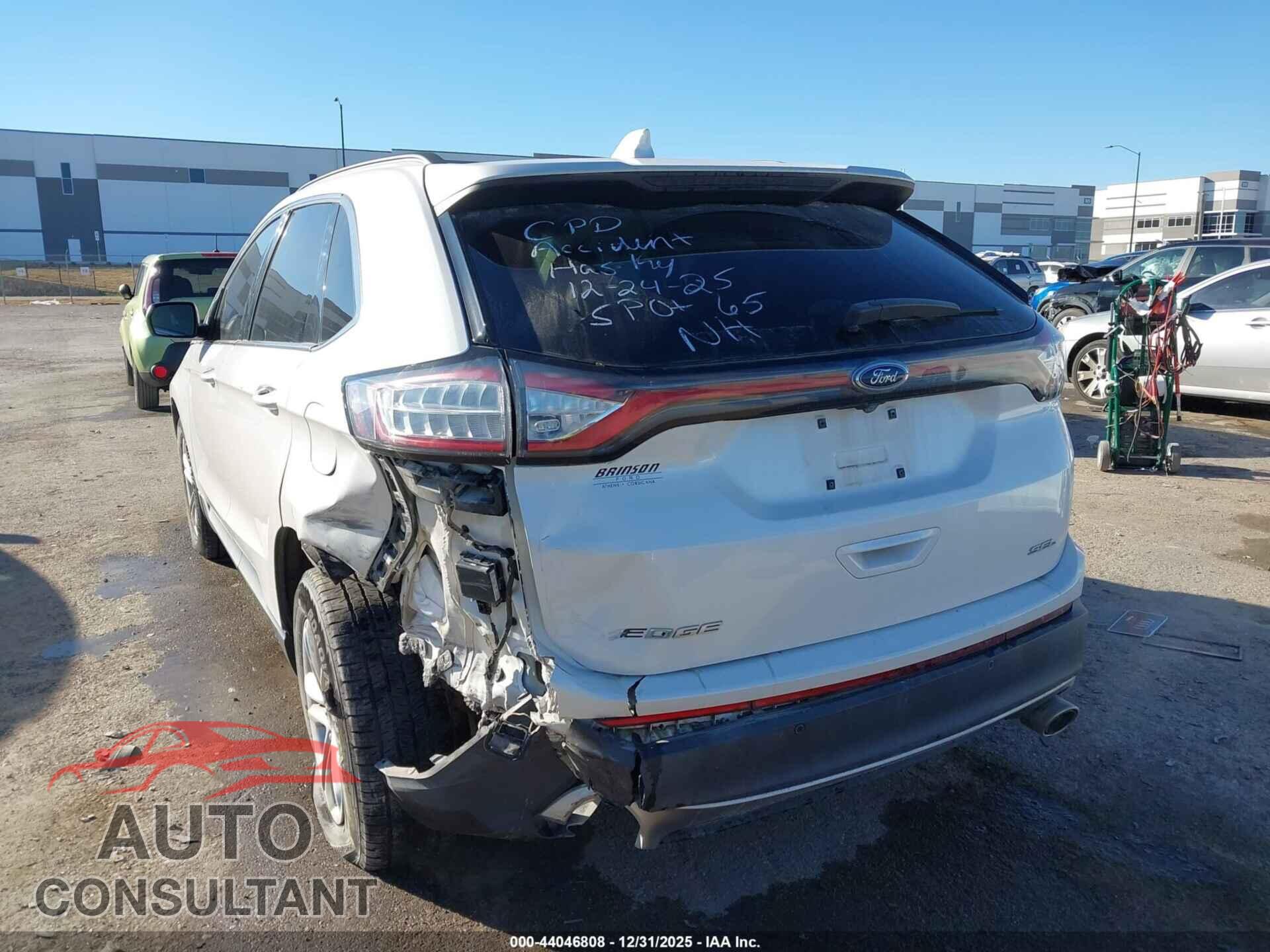 FORD EDGE 2016 - 2FMPK3J87GBB04097