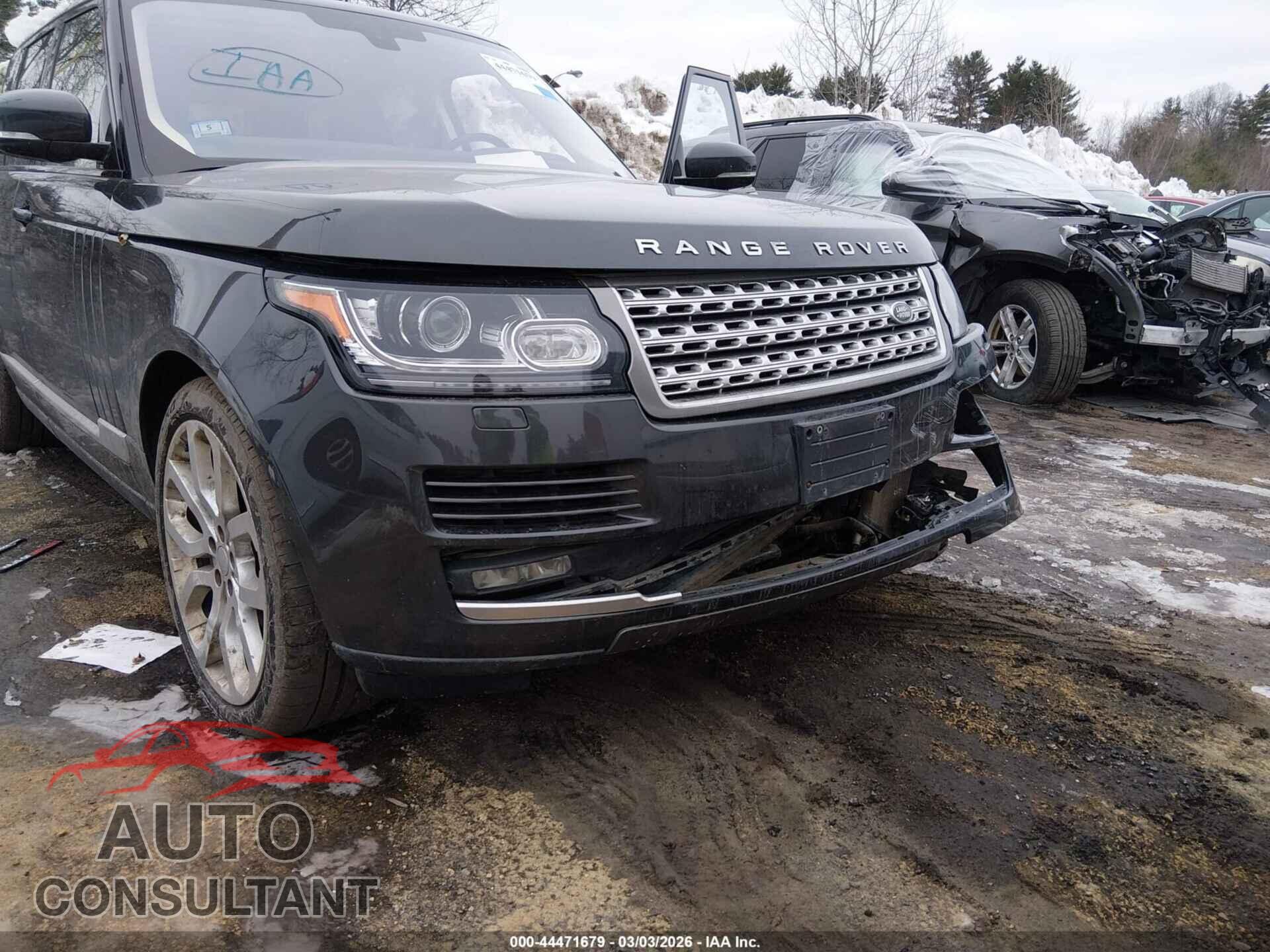 LAND ROVER RANGE ROVER 2016 - SALGS2EF0GA265547