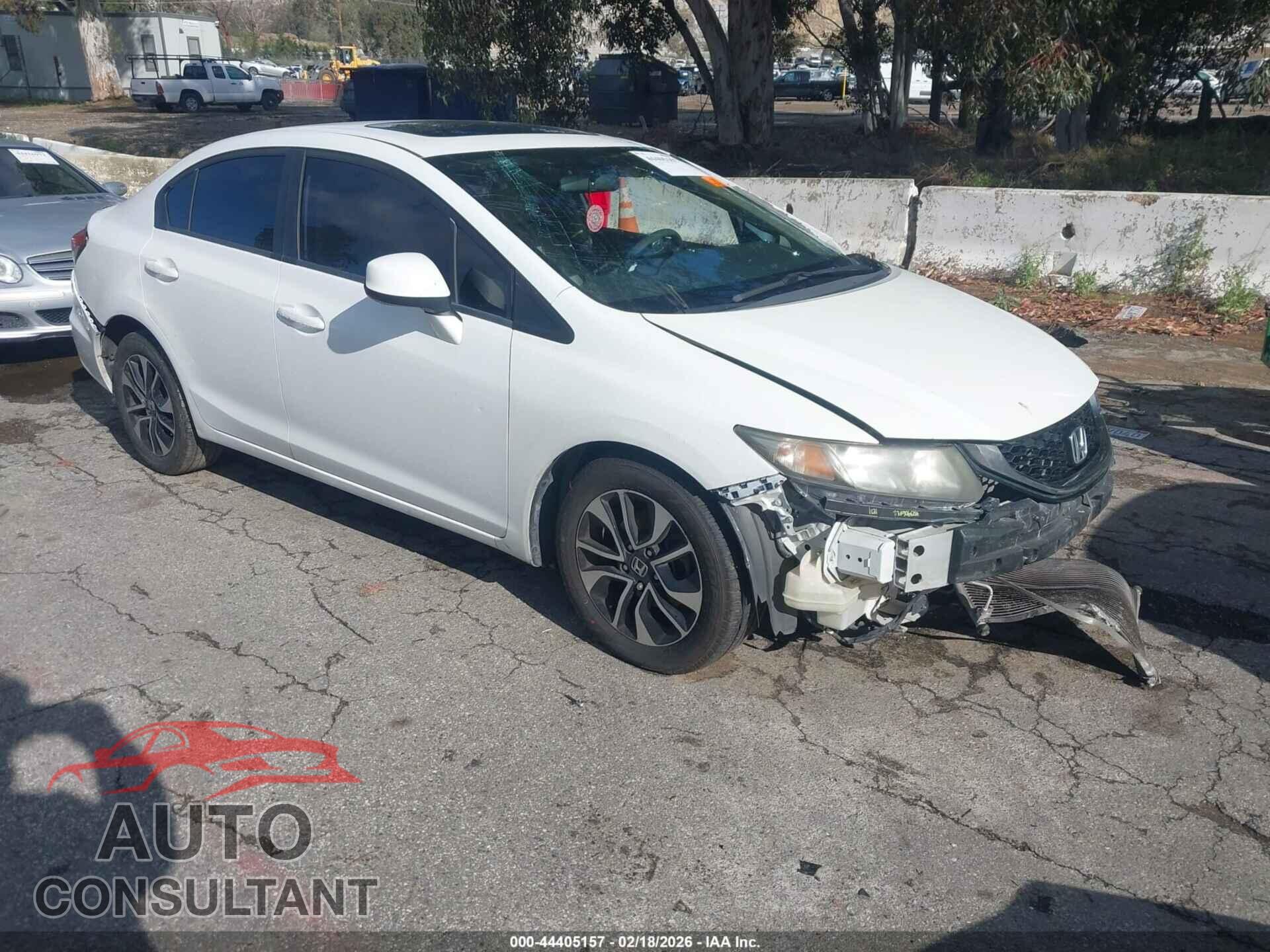 HONDA CIVIC 2013 - 19XFB2F82DE279638