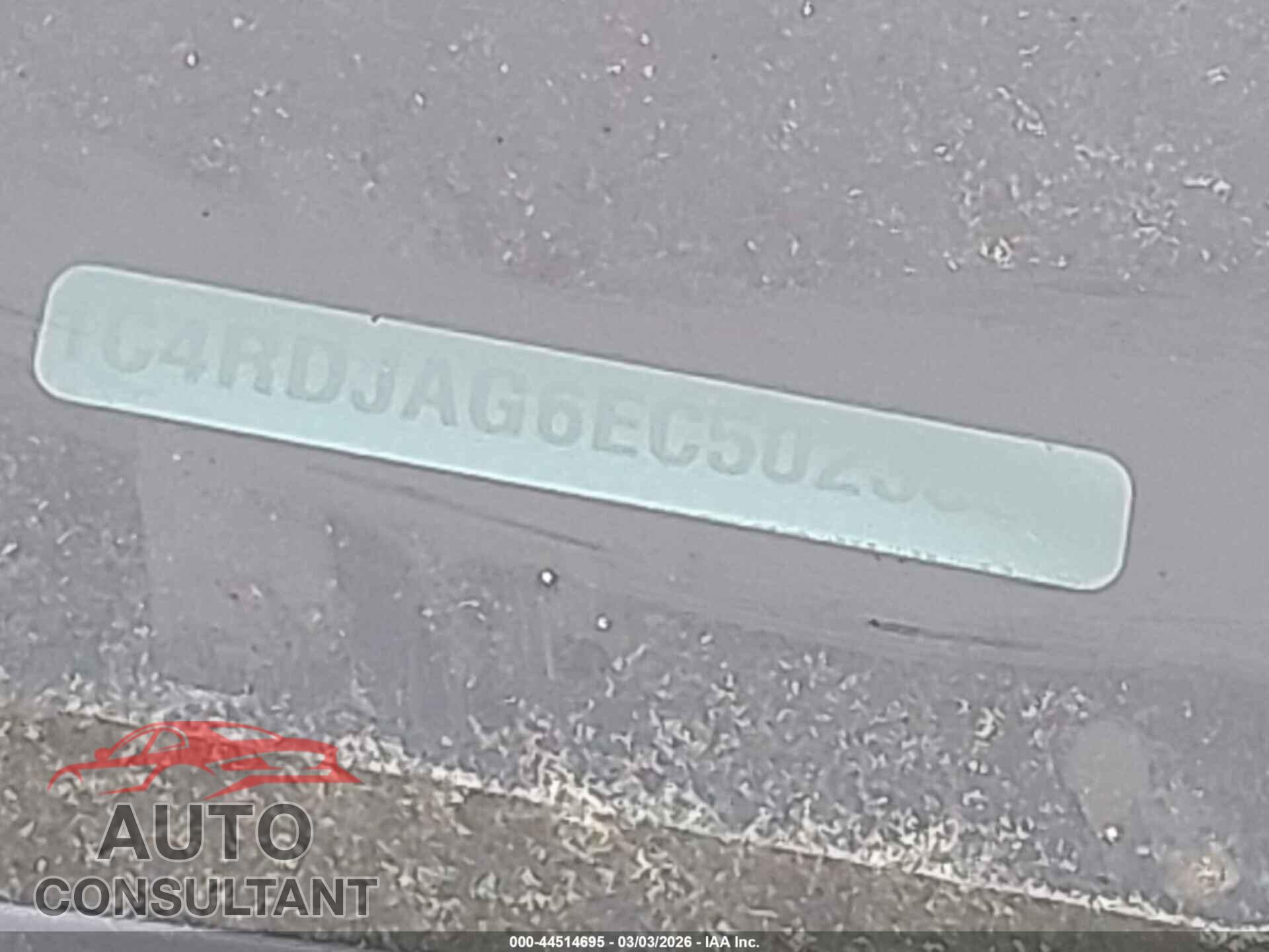 DODGE DURANGO 2014 - 1C4RDJAG6EC502336