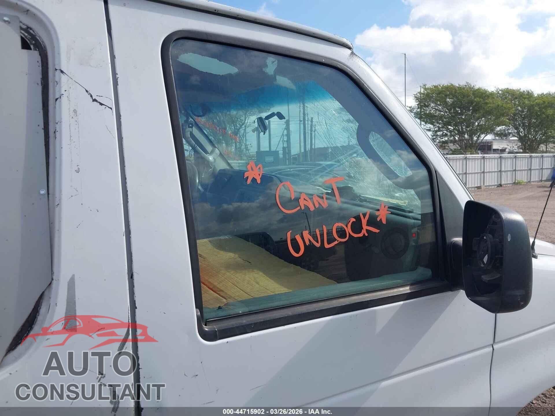 FORD E-150 2010 - 1FTNE1EW7ADA87528