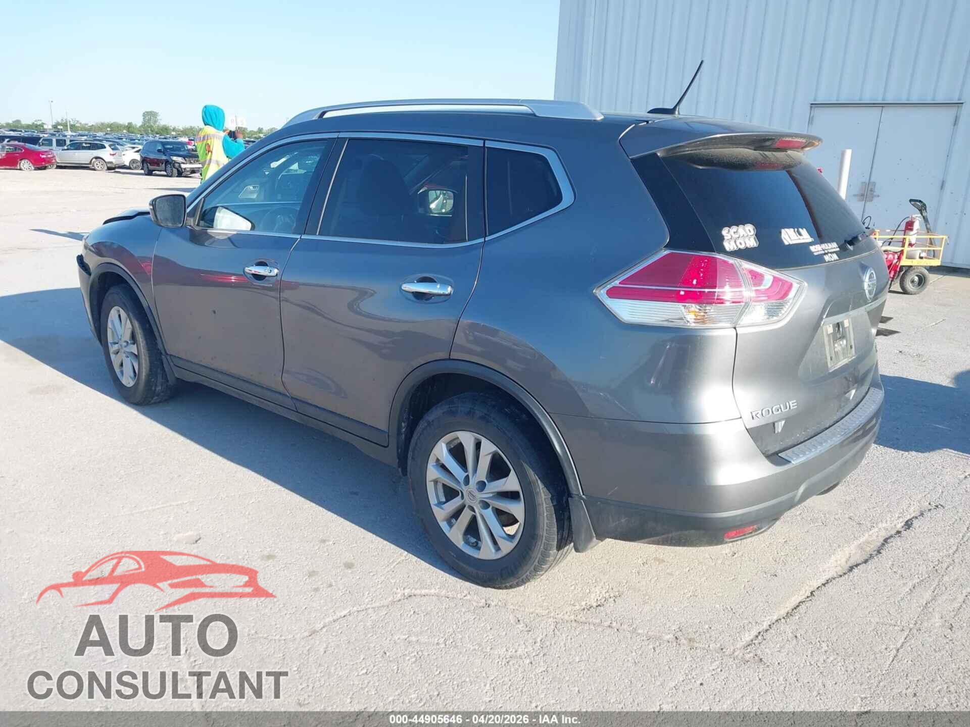 NISSAN ROGUE 2015 - KNMAT2MV6FP546038