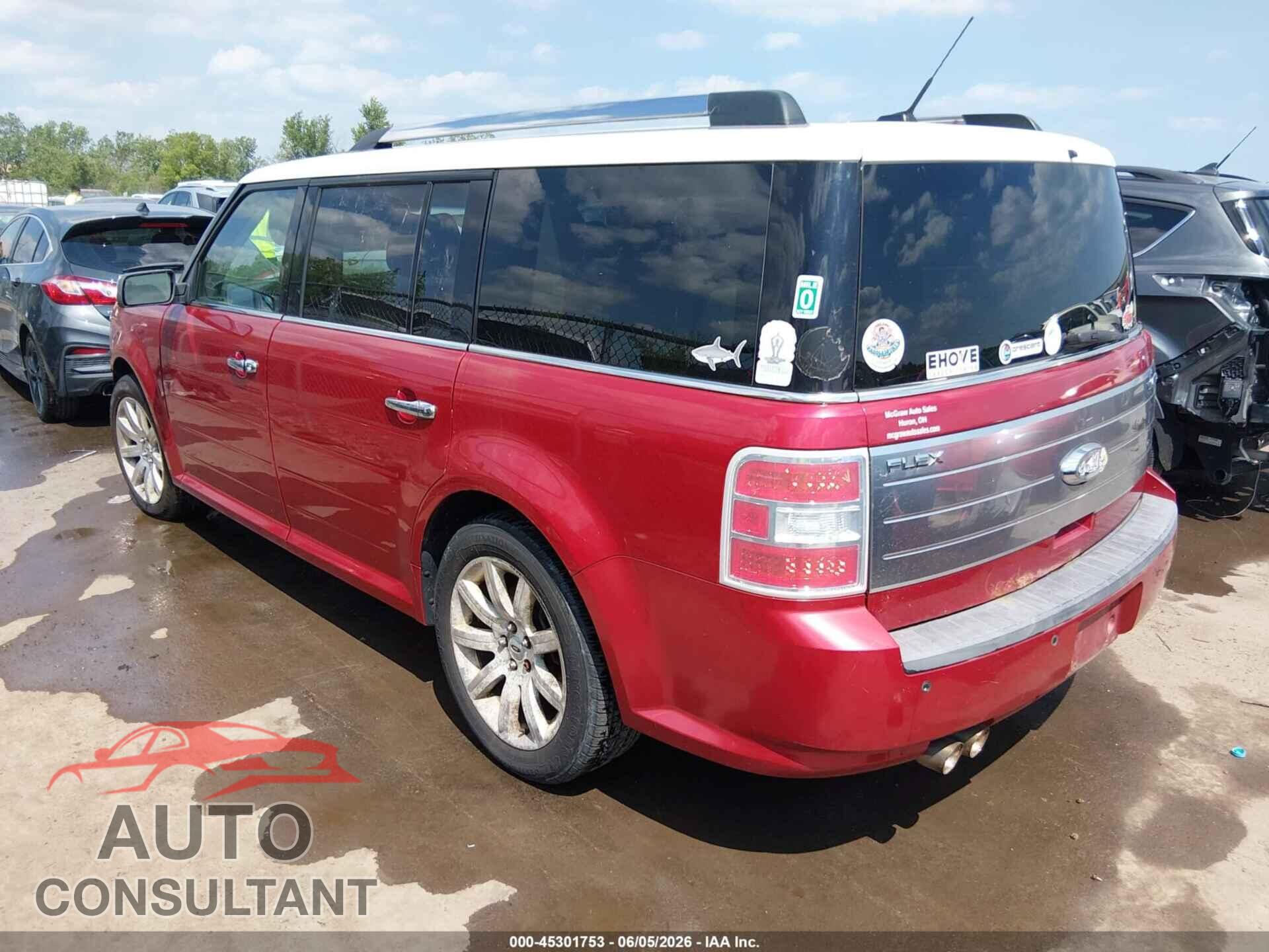FORD FLEX 2012 - 2FMGK5DC0CBD10562