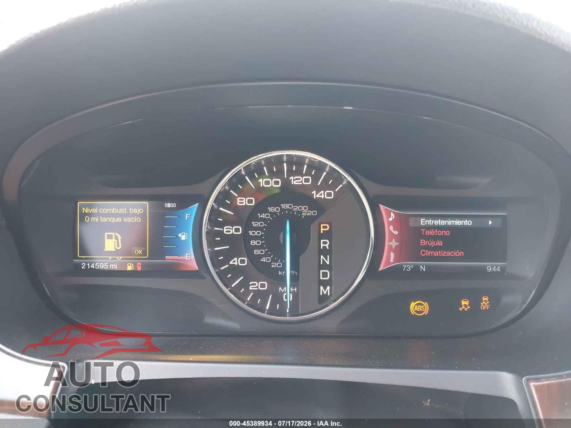 FORD EDGE 2011 - 2FMDK4KC9BBA22392