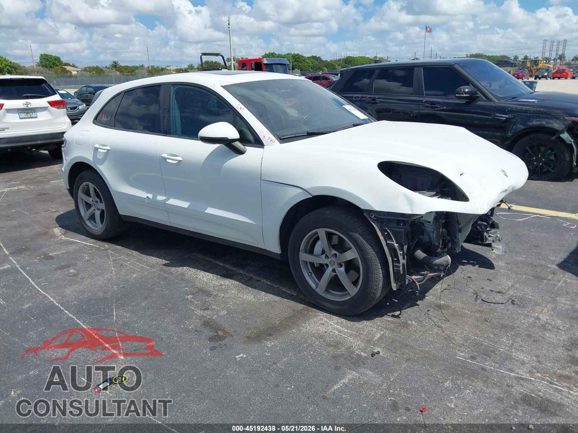 PORSCHE MACAN 2019 - WP1AA2A54KLB00545