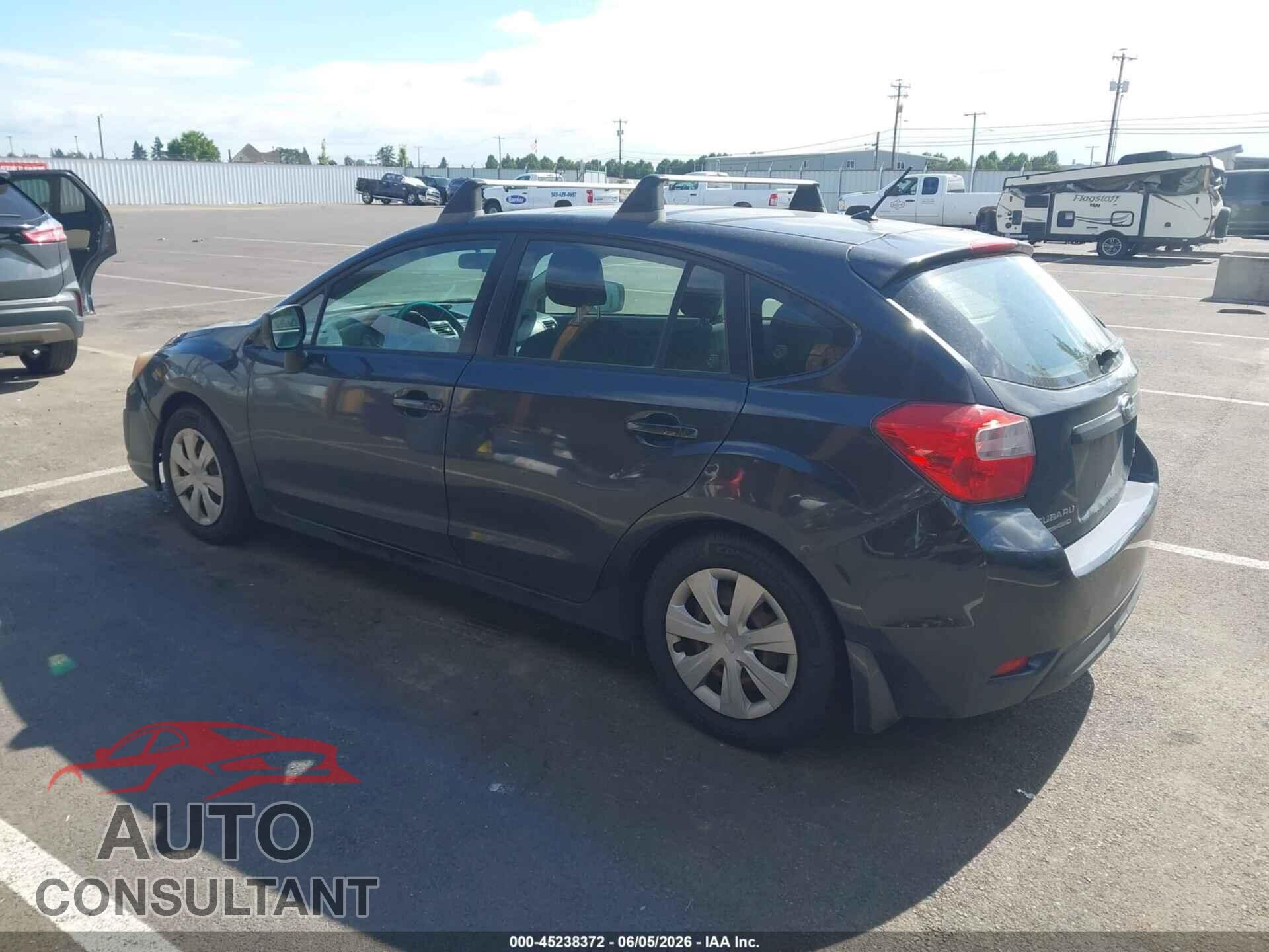 SUBARU IMPREZA 2012 - JF1GPAA65CH204310