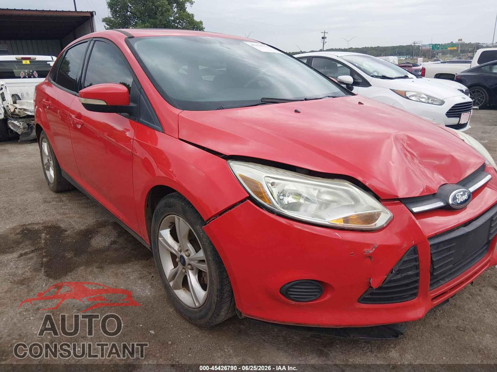 FORD FOCUS 2013 - 1FADP3F24DL185381