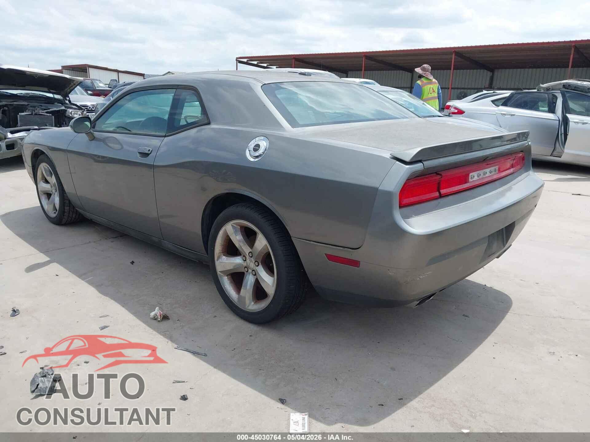 DODGE CHALLENGER 2012 - 2C3CDYAG0CH231867