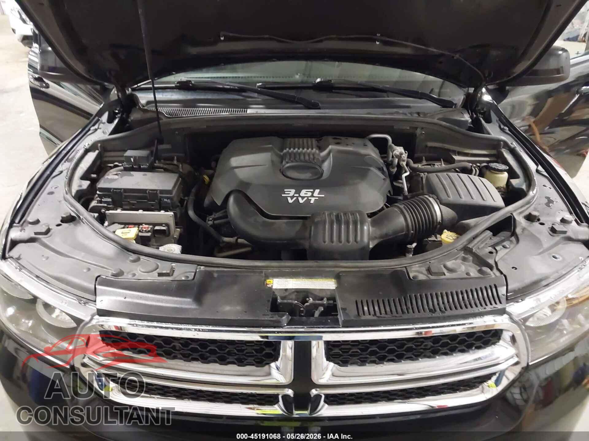 DODGE DURANGO 2012 - 1C4RDJAG3CC120892