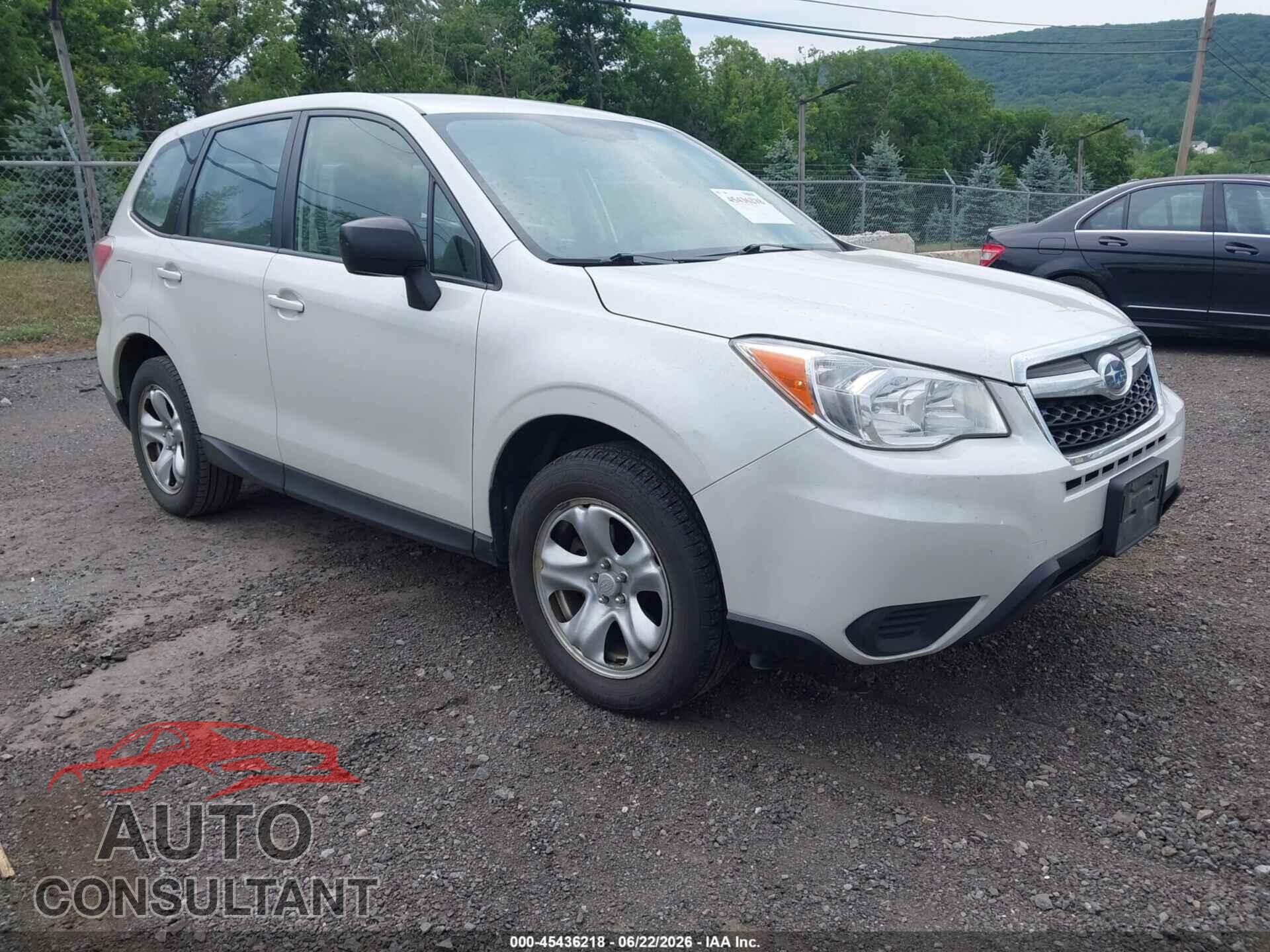 SUBARU FORESTER 2014 - JF2SJAAC7EH508089