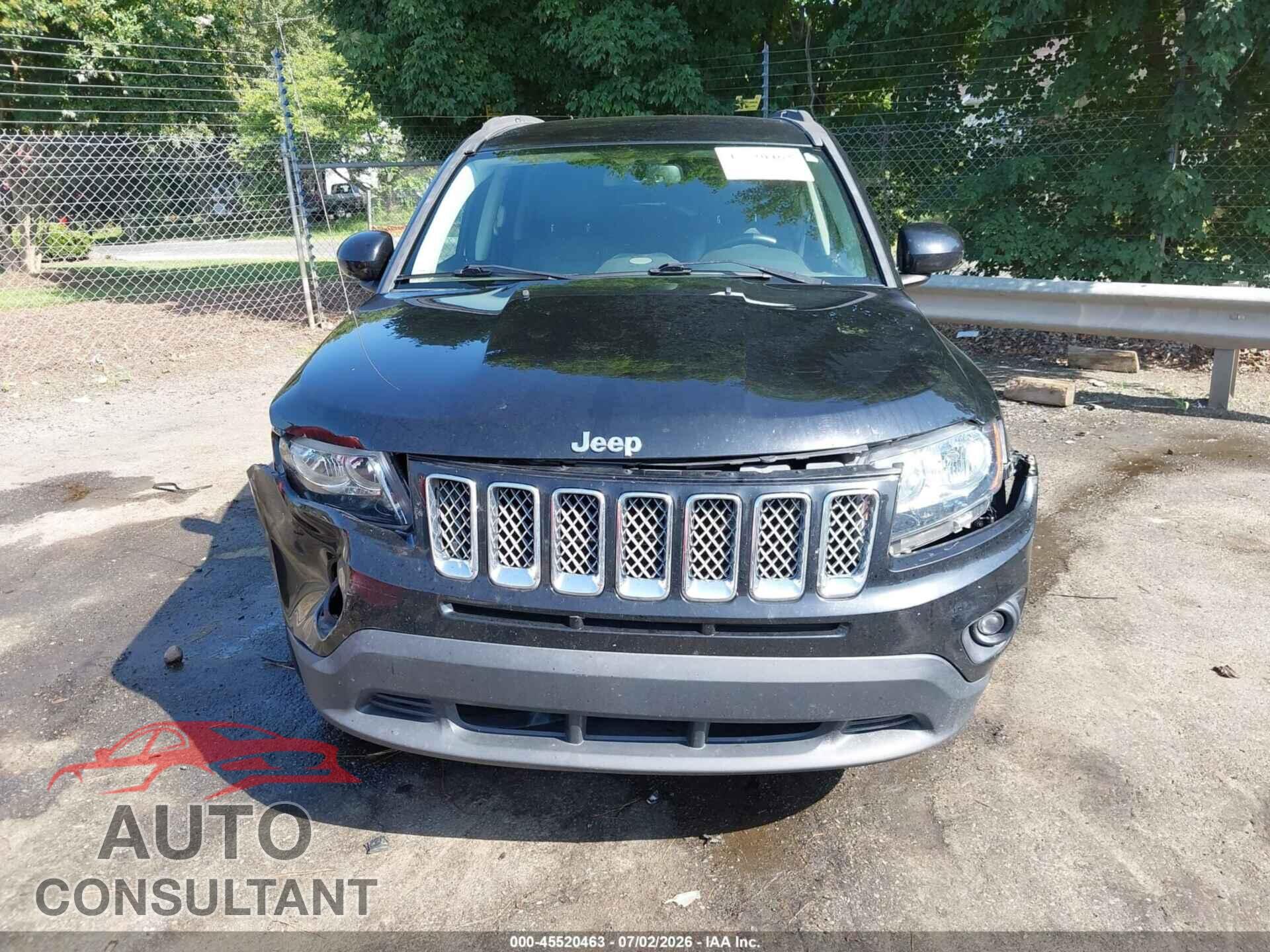 JEEP COMPASS 2017 - 1C4NJCEB4HD160384