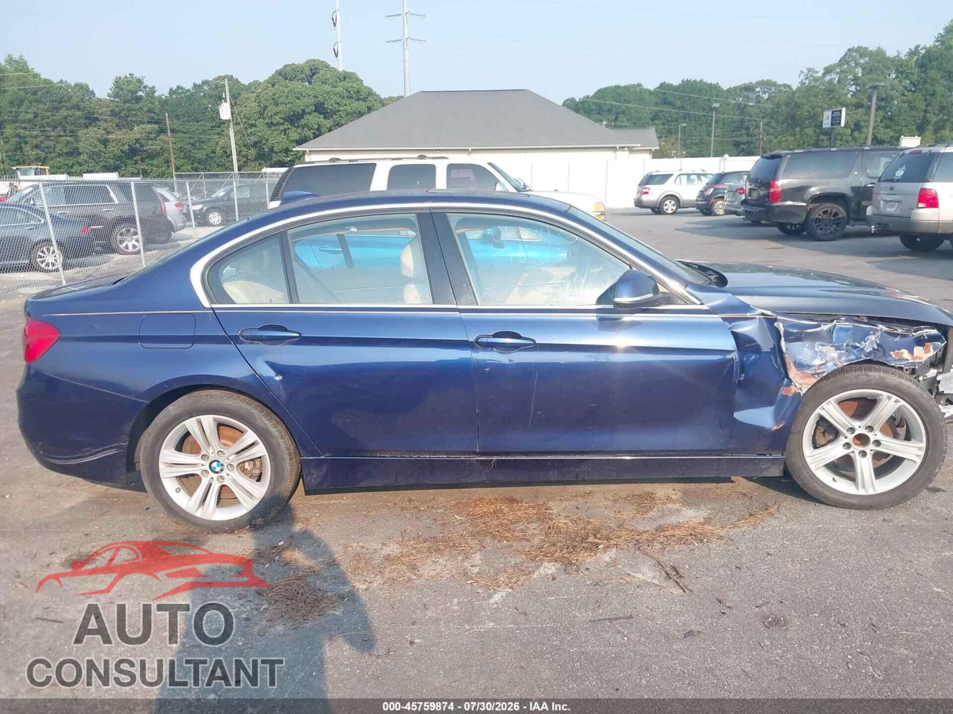 BMW 328I 2016 - WBA8E9G57GNU29348
