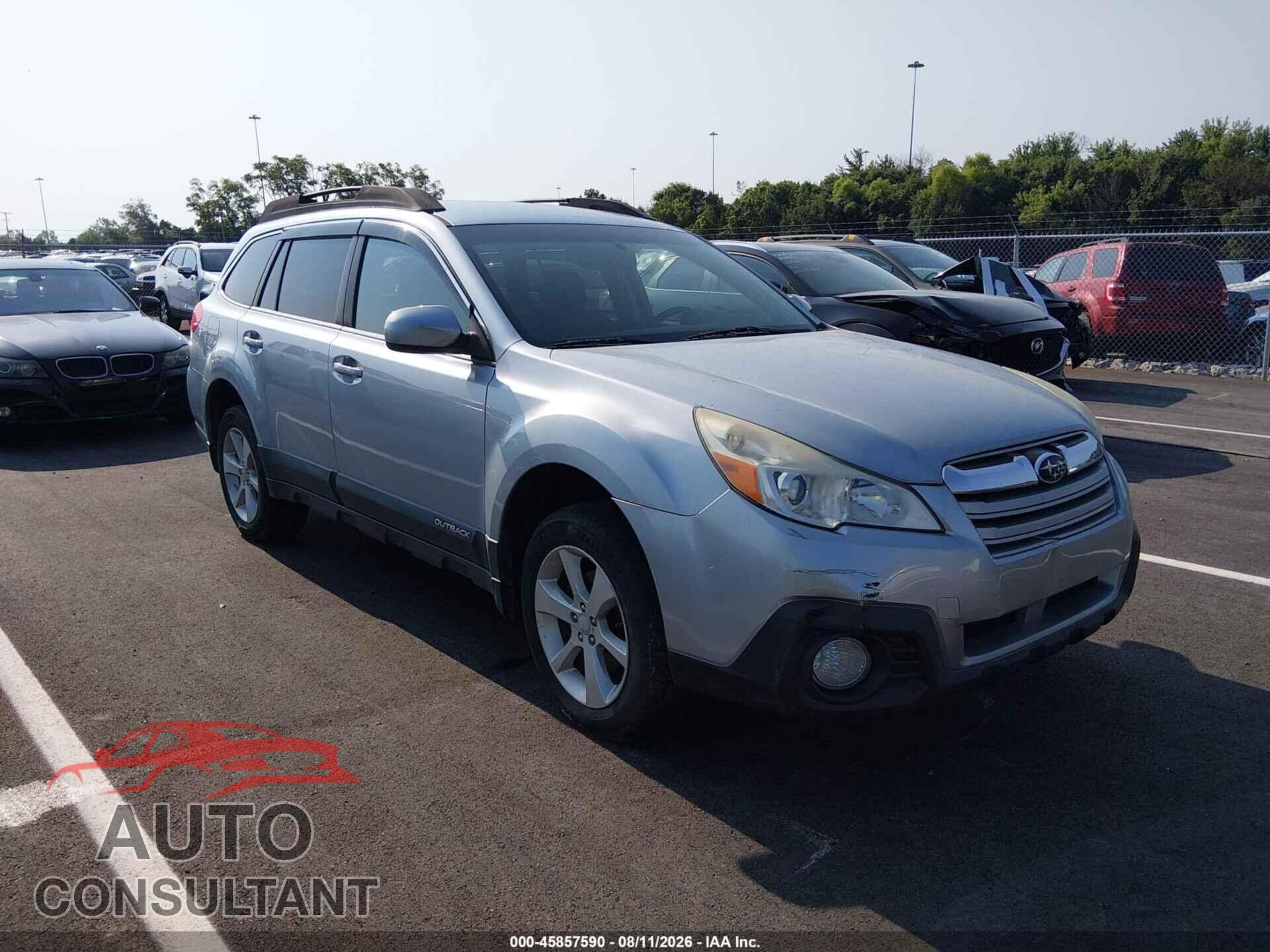 SUBARU OUTBACK 2014 - 4S4BRCCC4E3222662