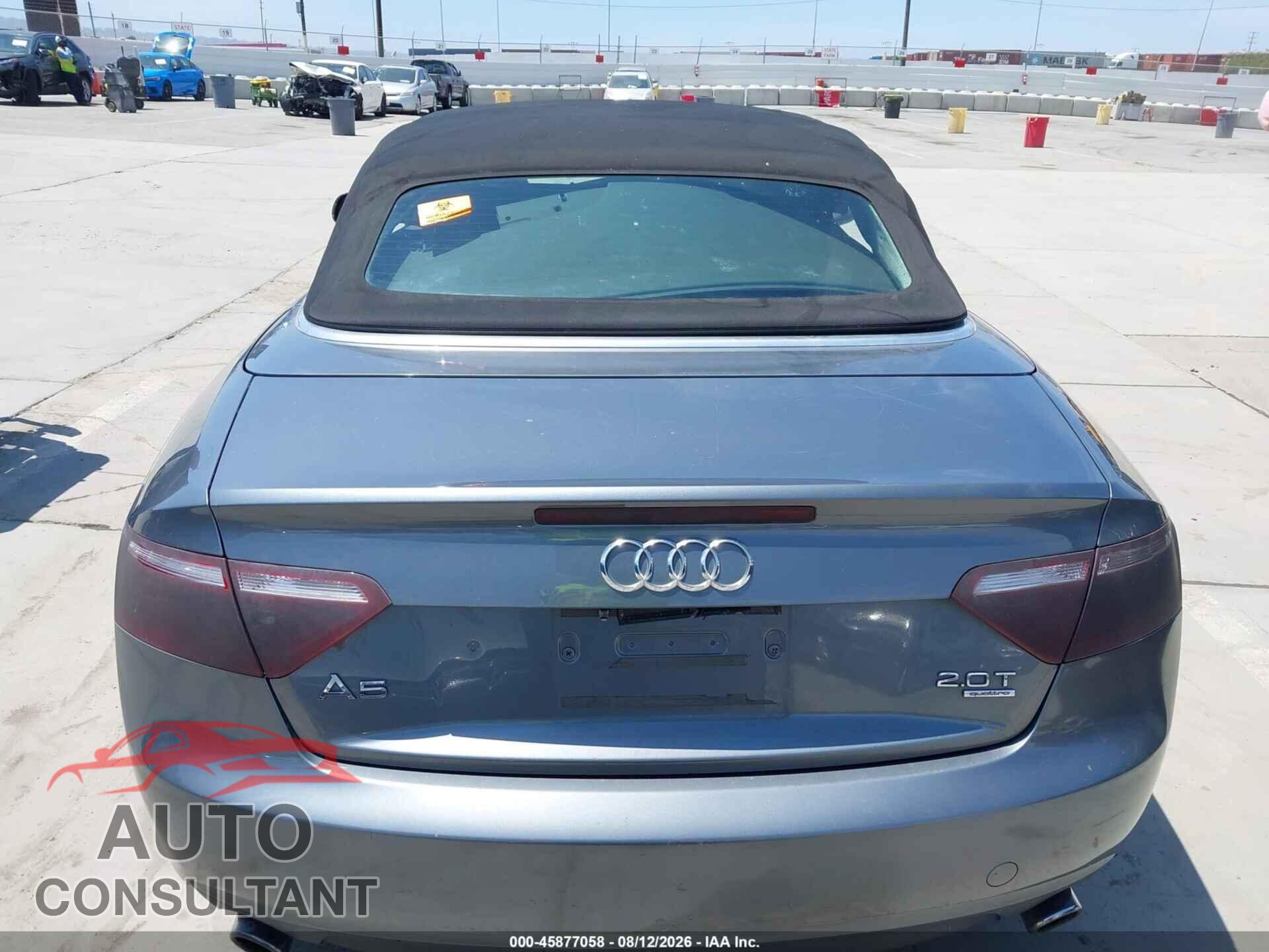 AUDI A5 2013 - WAUCFAFH9DN018128