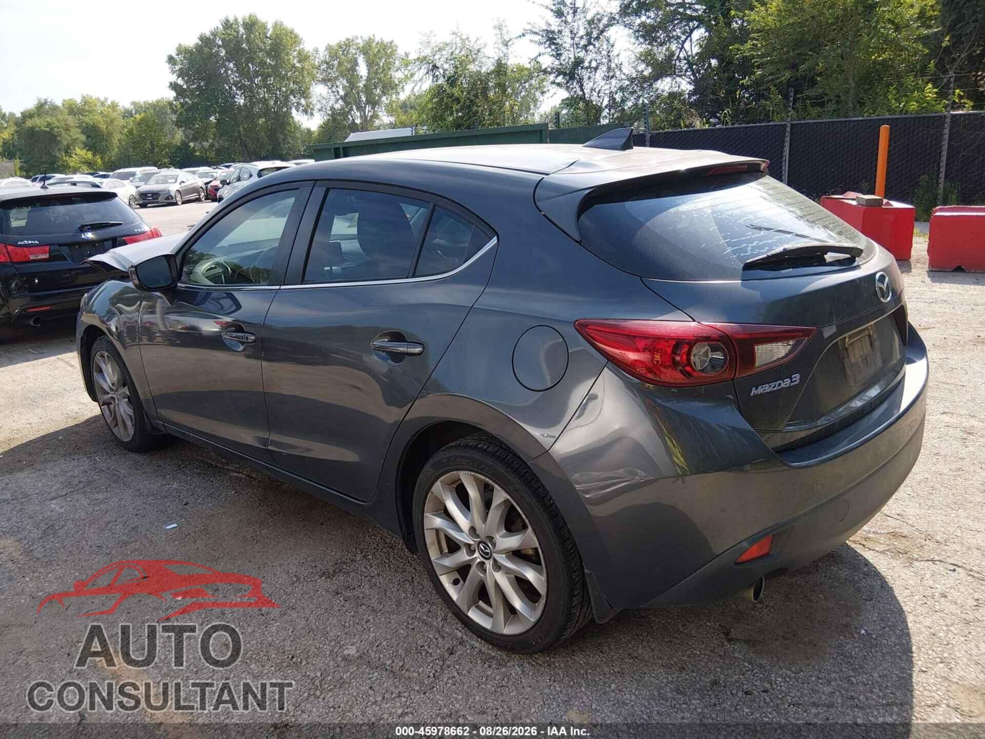 MAZDA MAZDA3 2016 - JM1BM1M38G1340055