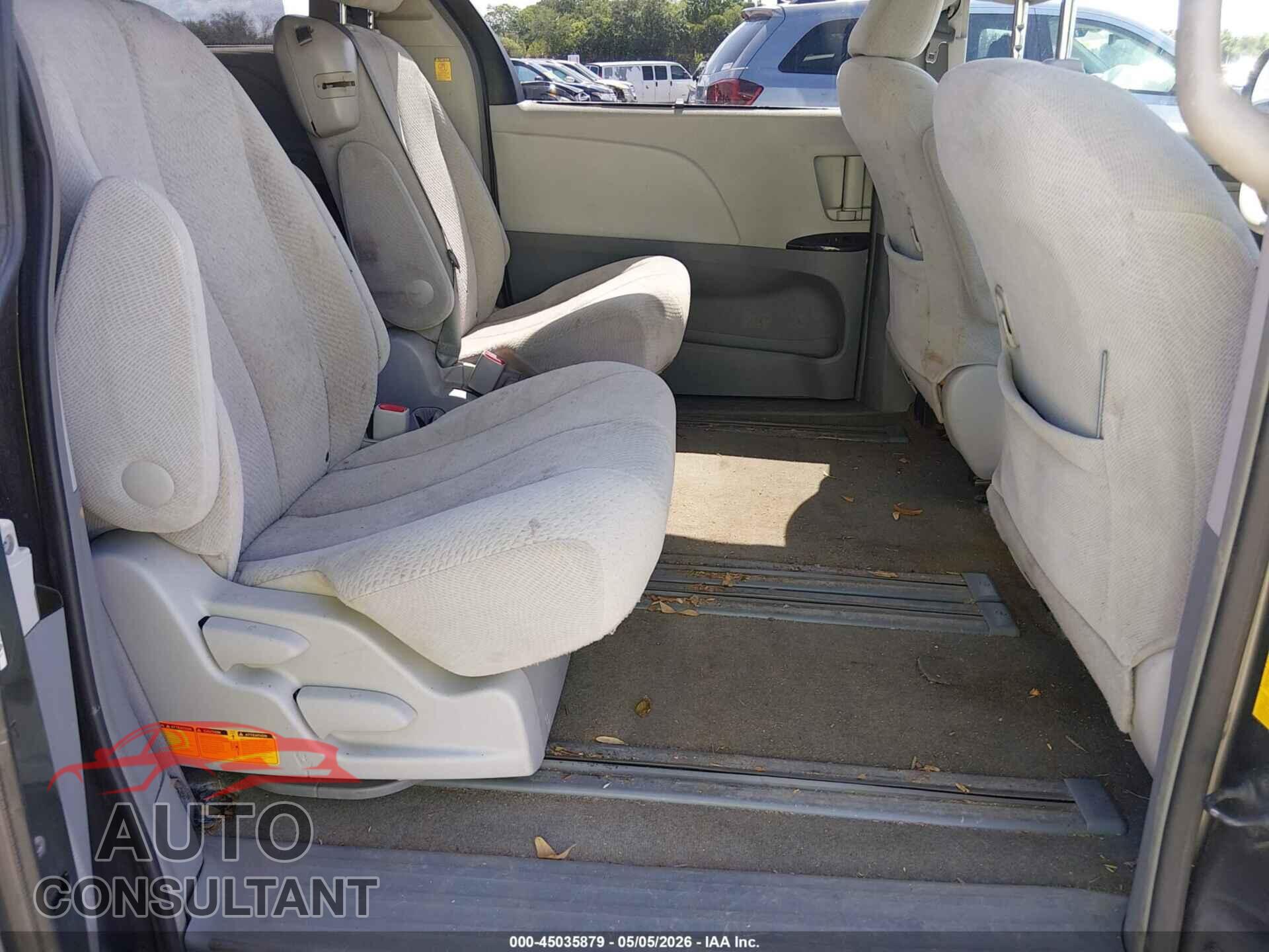 TOYOTA SIENNA 2012 - 5TDKK3DC4CS251663