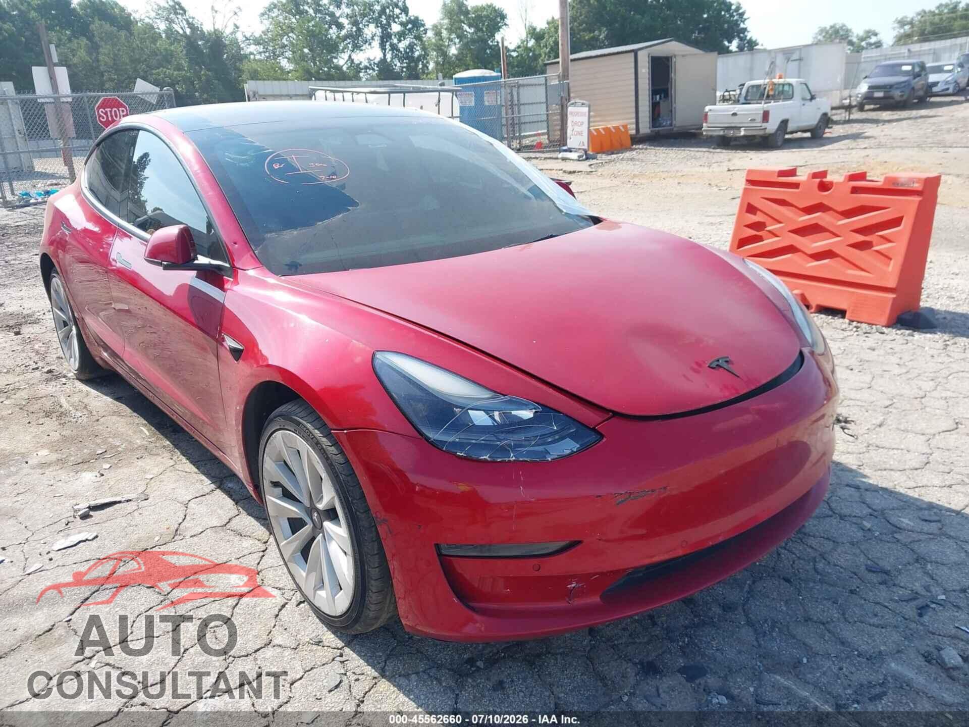 TESLA MODEL 3 2022 - 5YJ3E1EA5NF289584