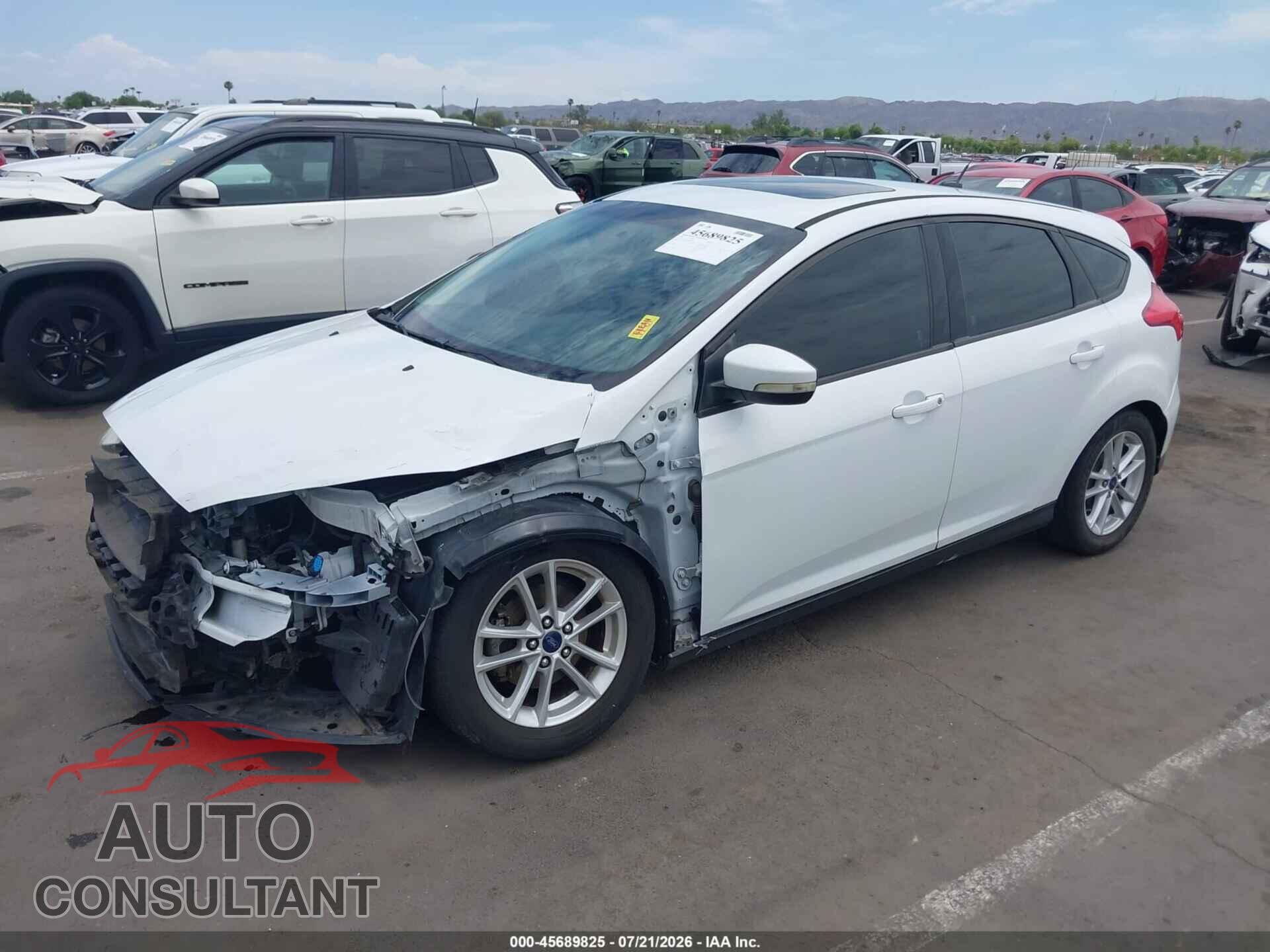 FORD FOCUS 2016 - 1FADP3K25GL263791