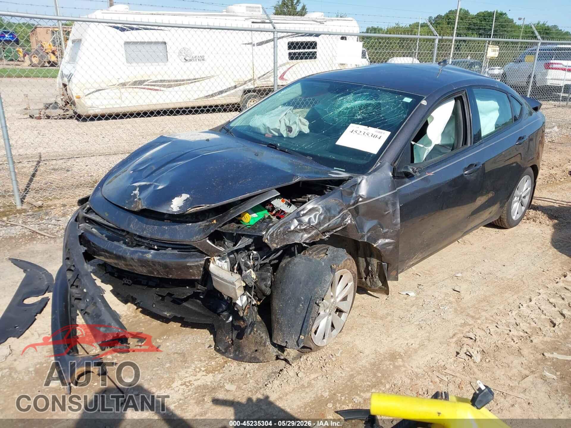 DODGE DART 2014 - 1C3CDFBB2ED822287