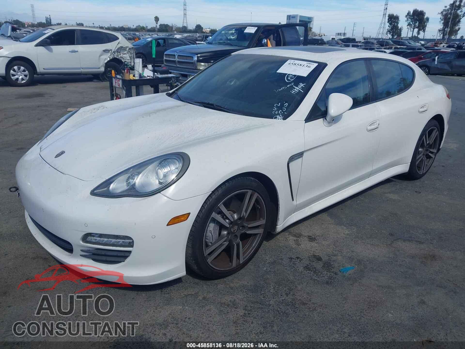 PORSCHE PANAMERA 2012 - WP0AA2A72CL017829