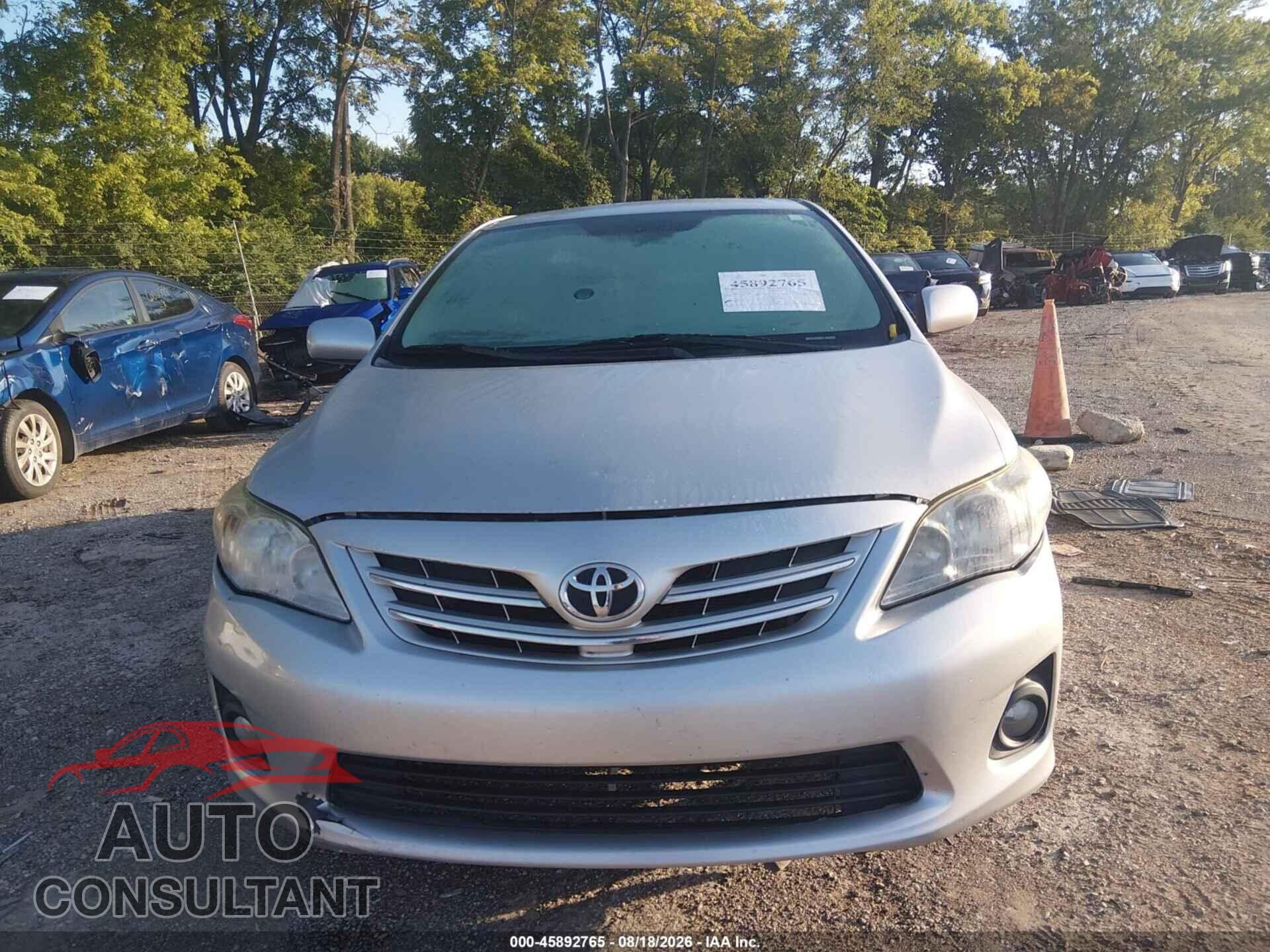 TOYOTA COROLLA 2013 - 2T1BU4EE2DC926064