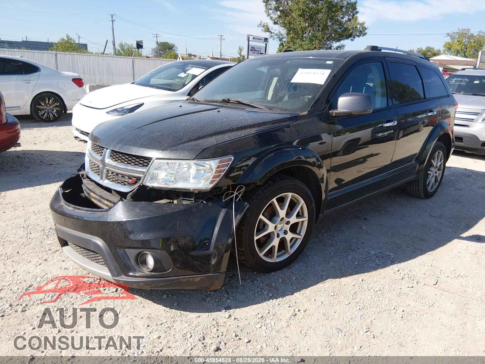 DODGE JOURNEY 2013 - 3C4PDCDG9DT591675