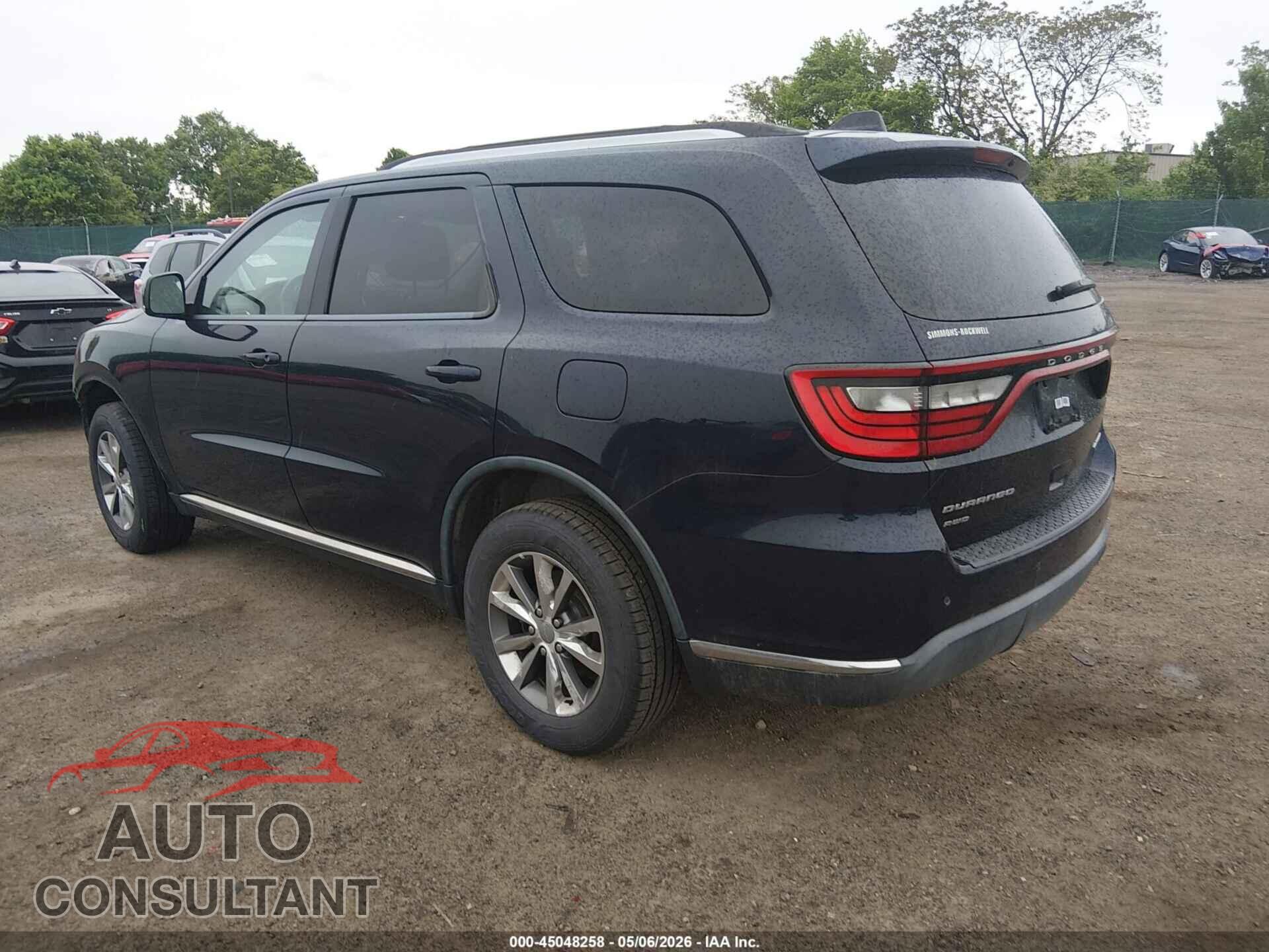 DODGE DURANGO 2014 - 1C4RDJDG8EC599938