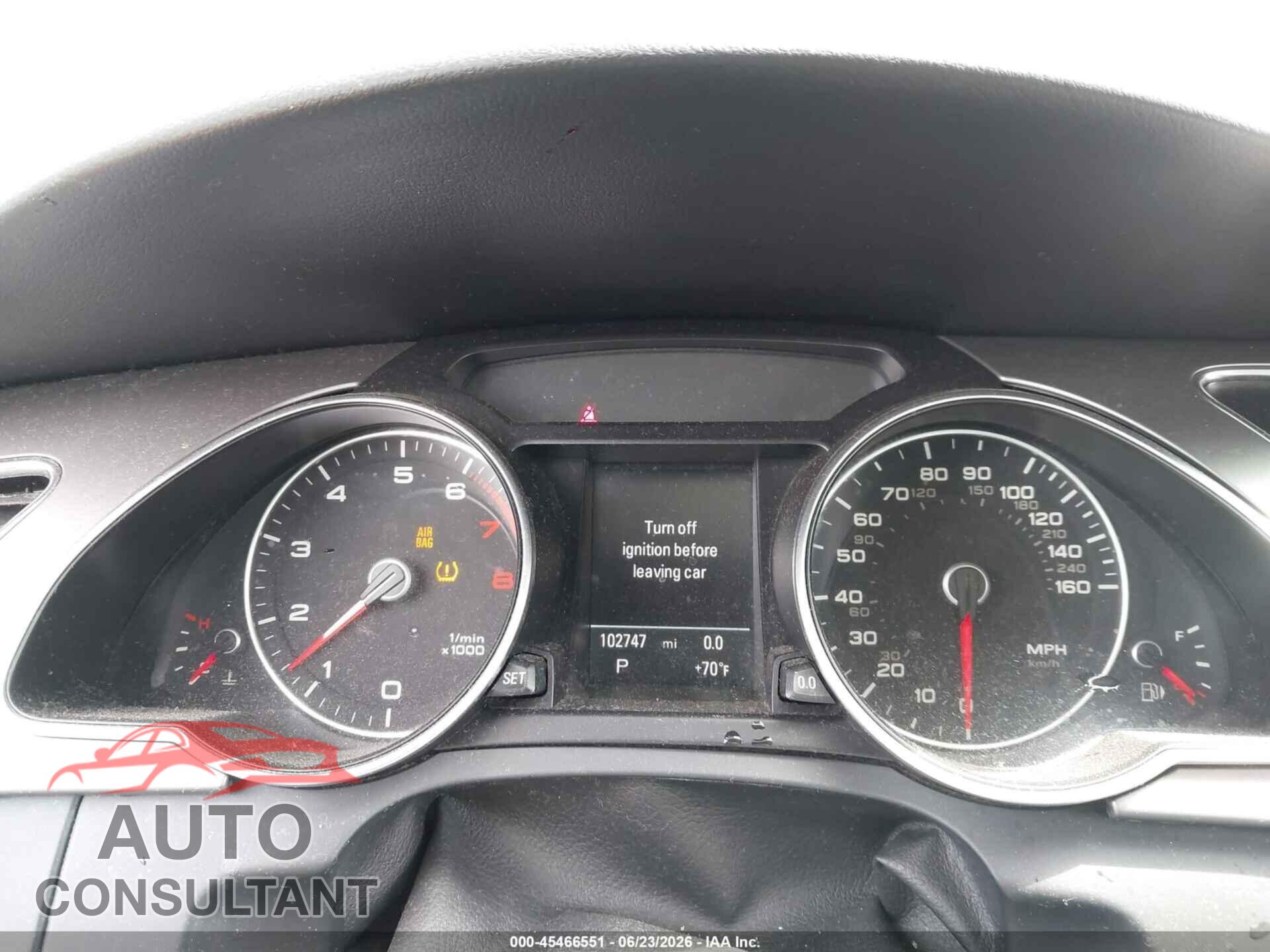 AUDI A5 2013 - WAULFAFR5DA031684