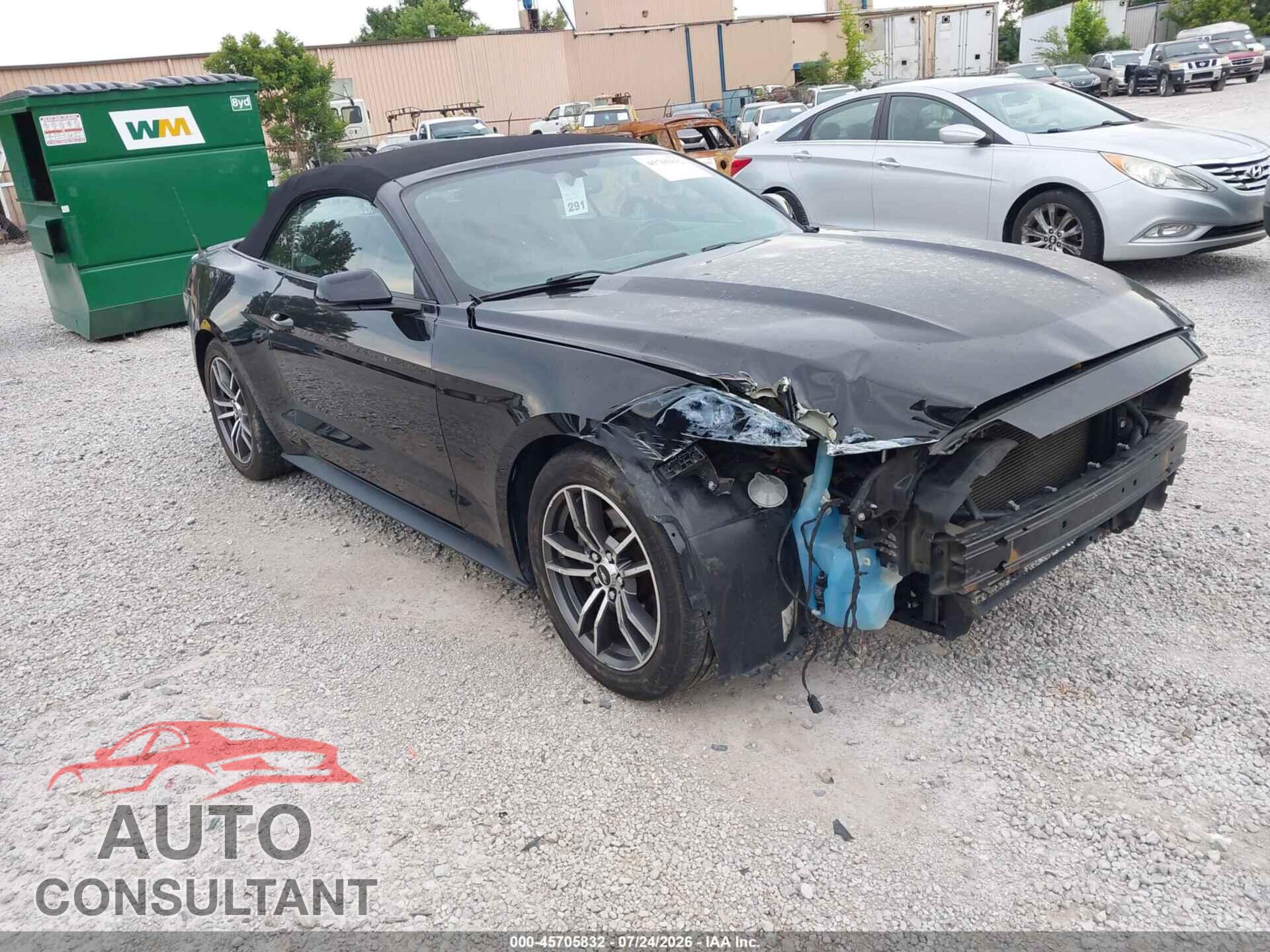FORD MUSTANG 2017 - 1FATP8UH6H5307538