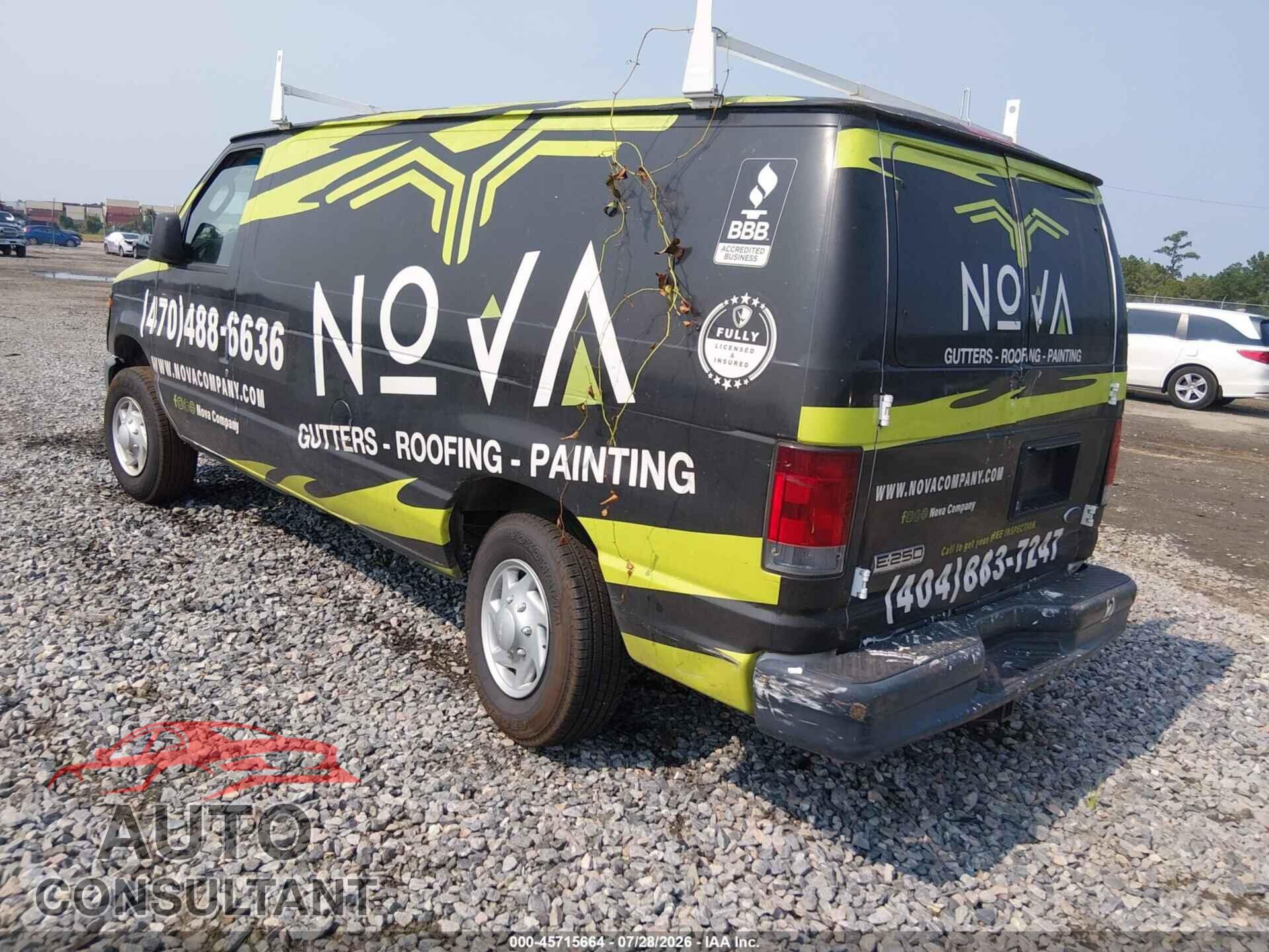 FORD E-250 2012 - 1FTNE2EL5CDA69379