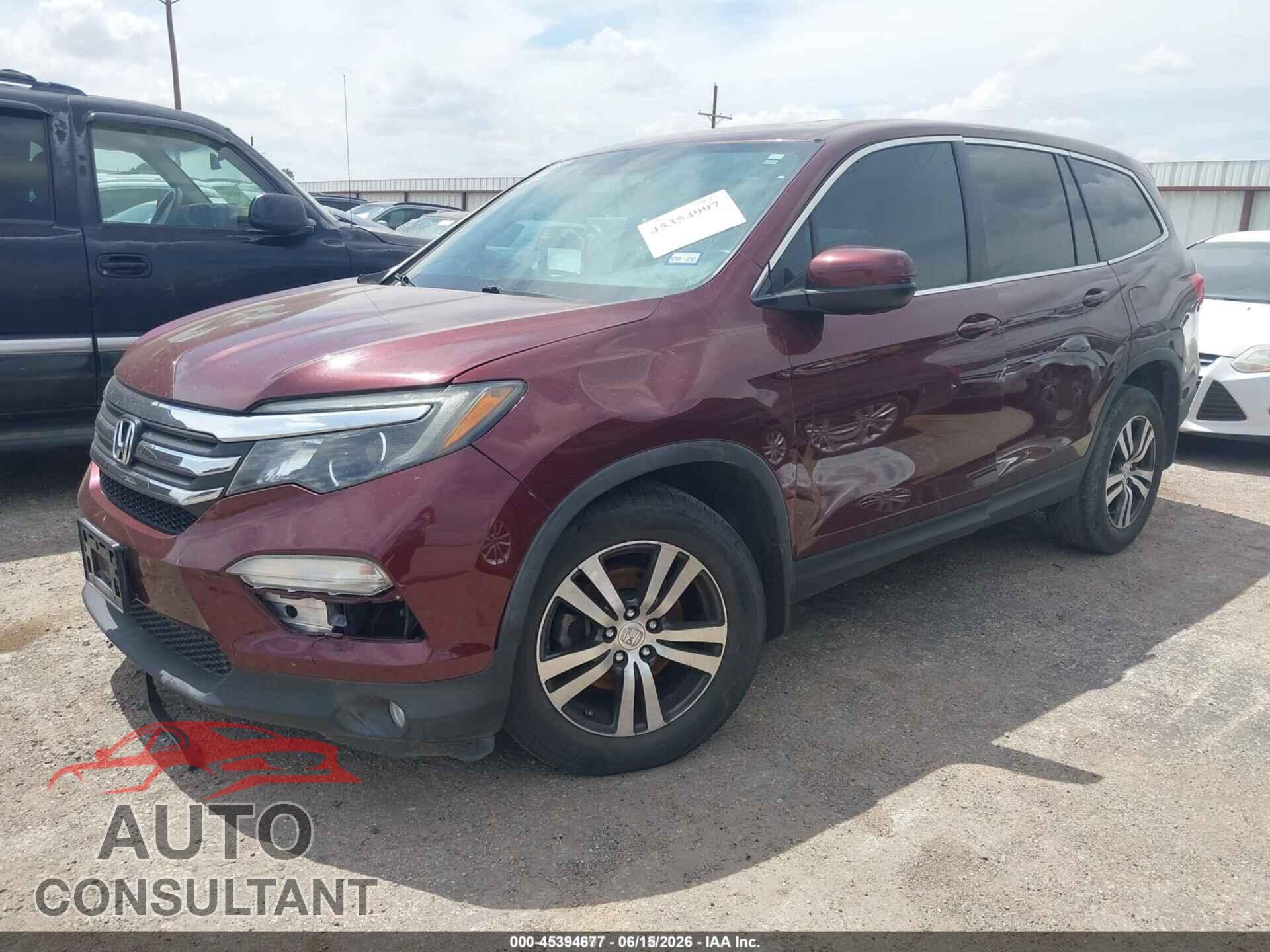 HONDA PILOT 2018 - 5FNYF5H82JB008564